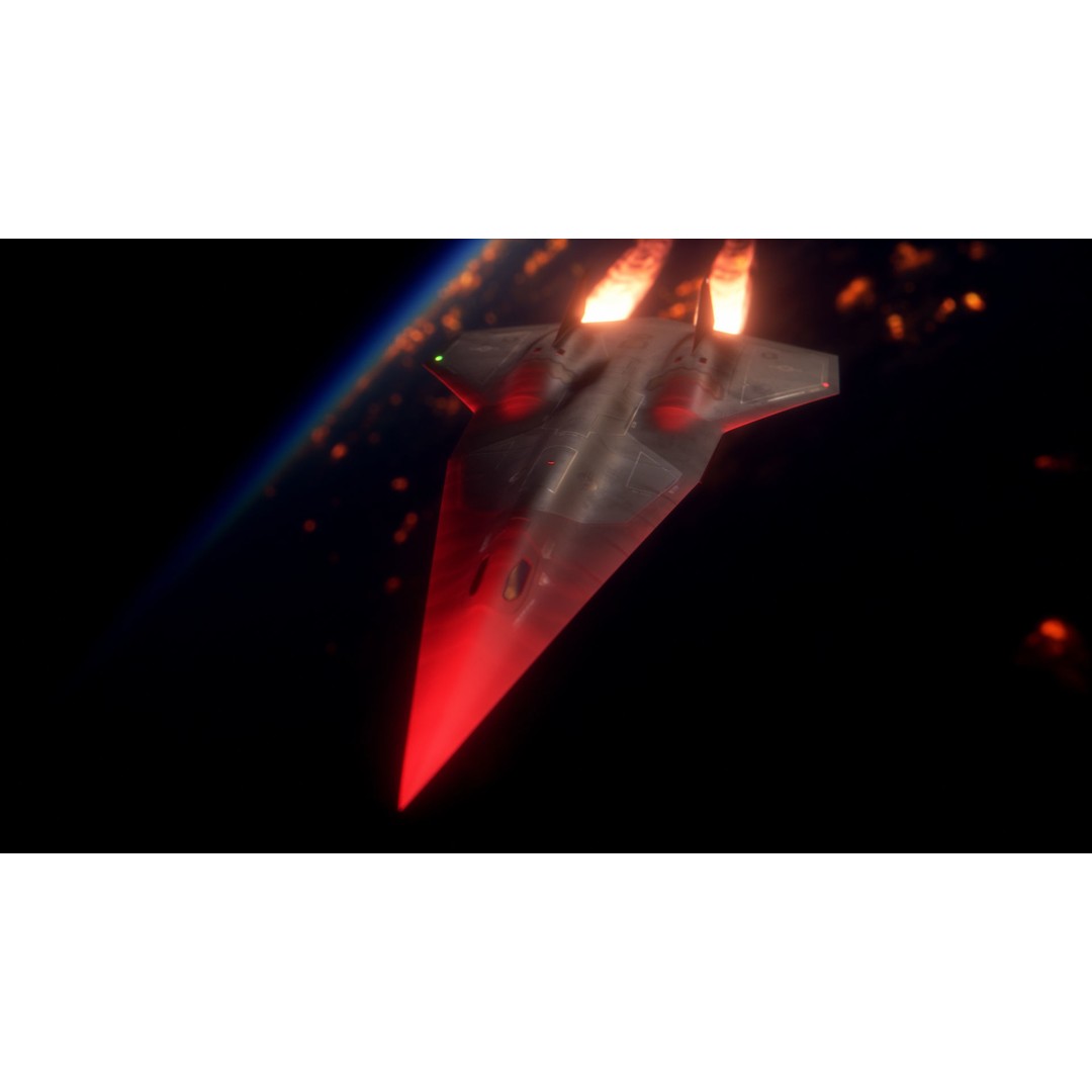 SR-72 Darkstar Scramjet 3D Model – Low Poly Game Ready Aircraft, FBX - View 23