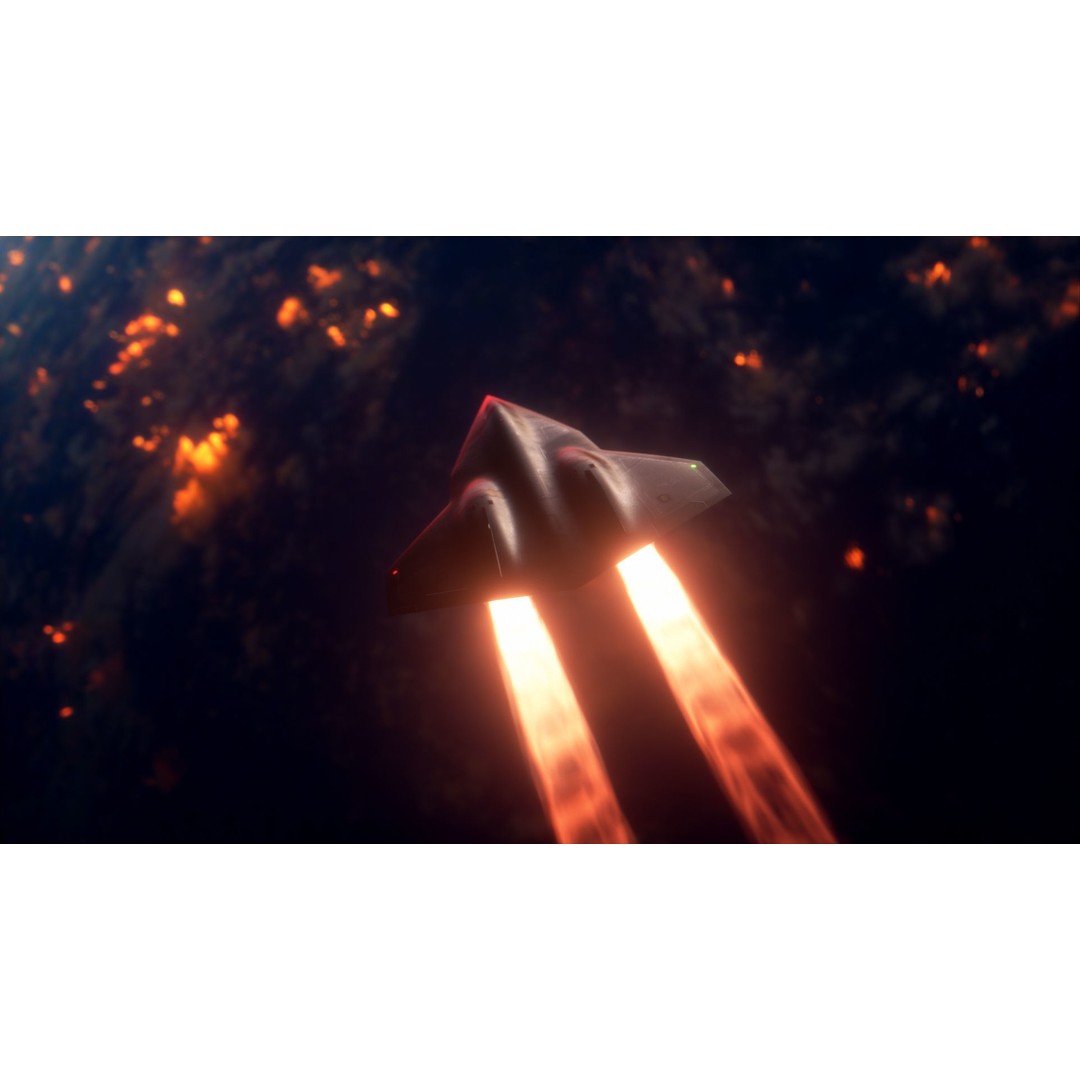 SR-72 Darkstar Scramjet 3D Model – Low Poly Game Ready Aircraft, FBX - View 25