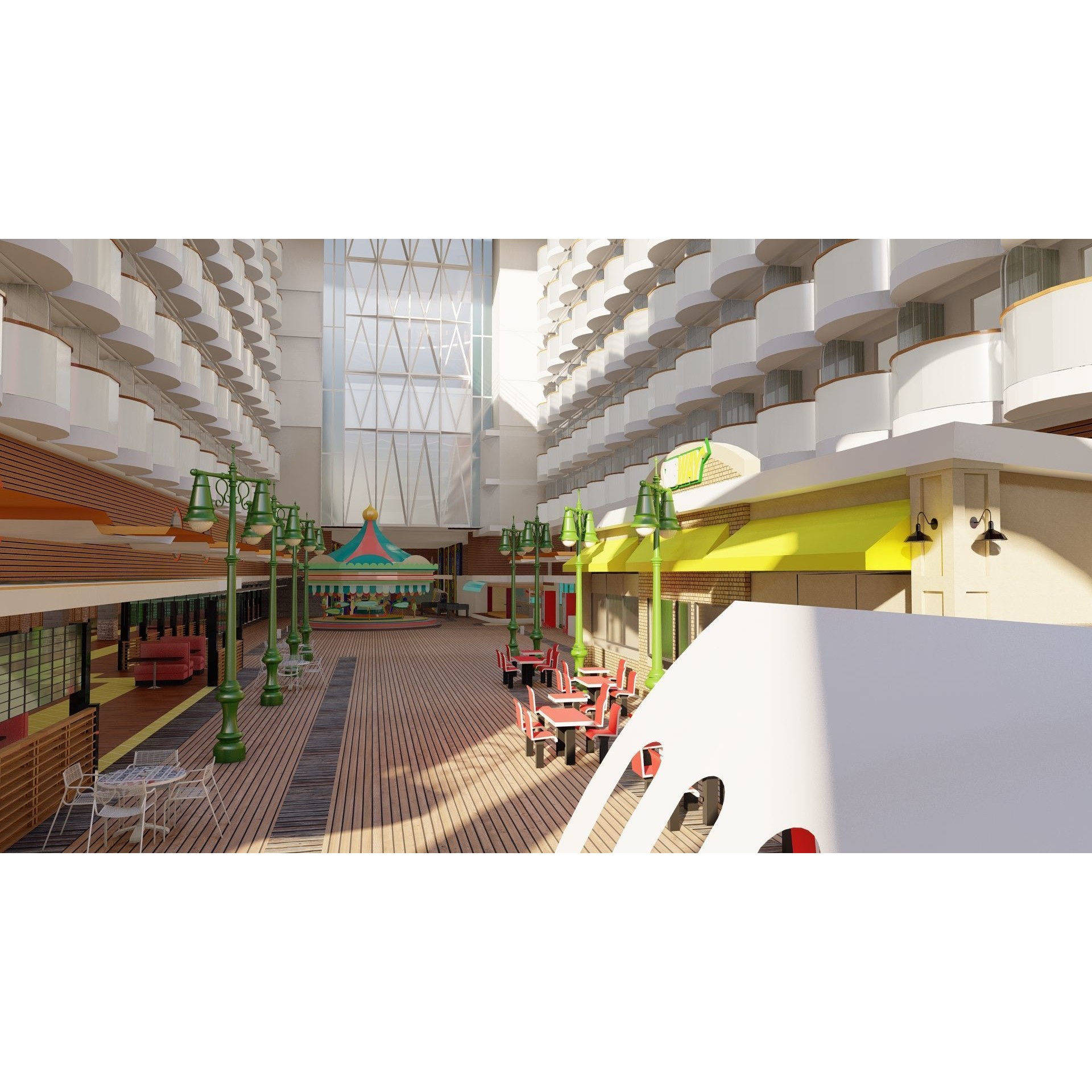 Oasis of the Seas - Detailed Interior 3D Model - View 15
