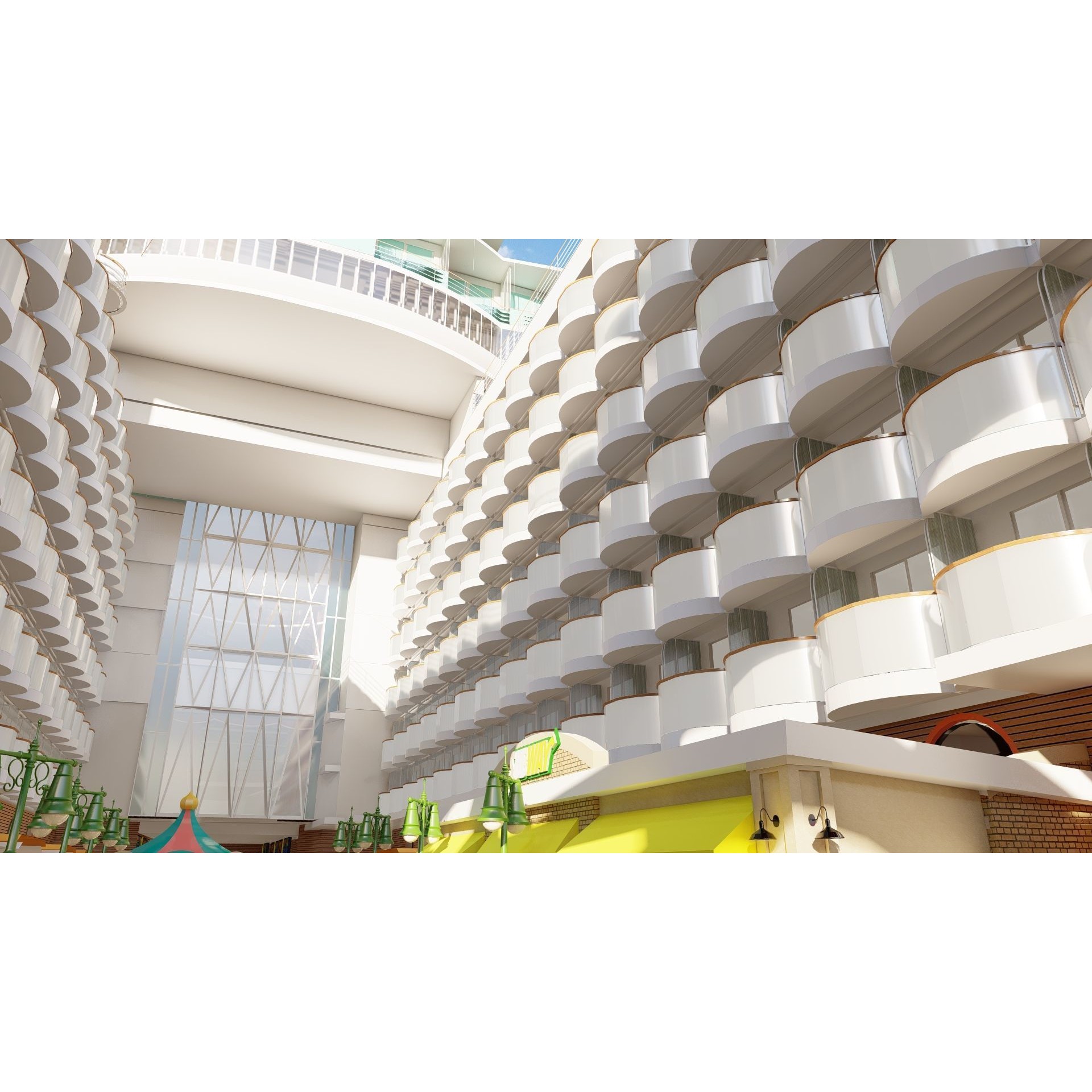 Oasis of the Seas - Detailed Interior 3D Model - View 16