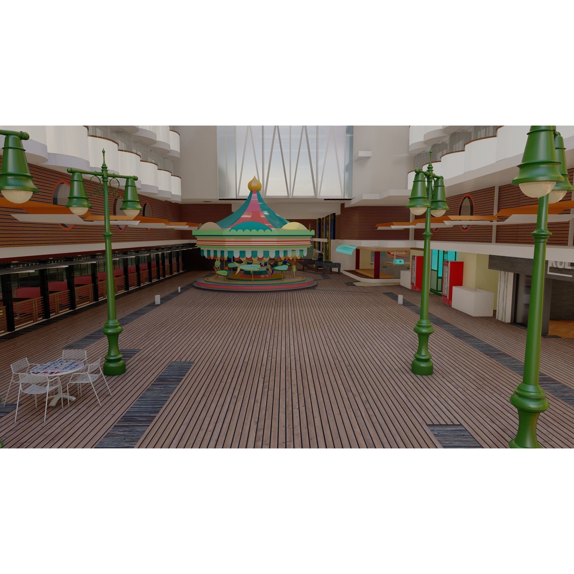 Oasis of the Seas - Detailed Interior 3D Model - View 17