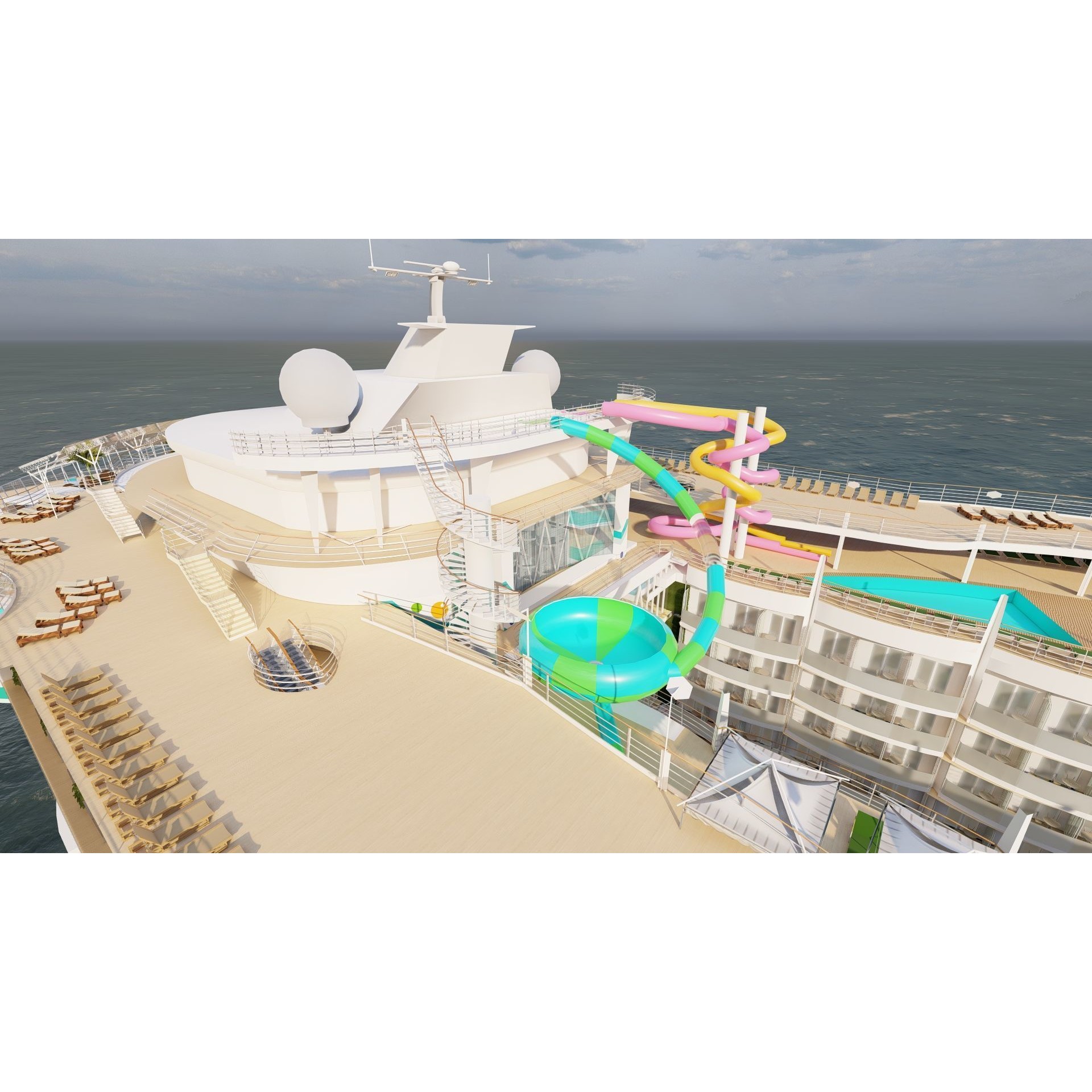 Oasis of the Seas - Detailed Interior 3D Model - View 31