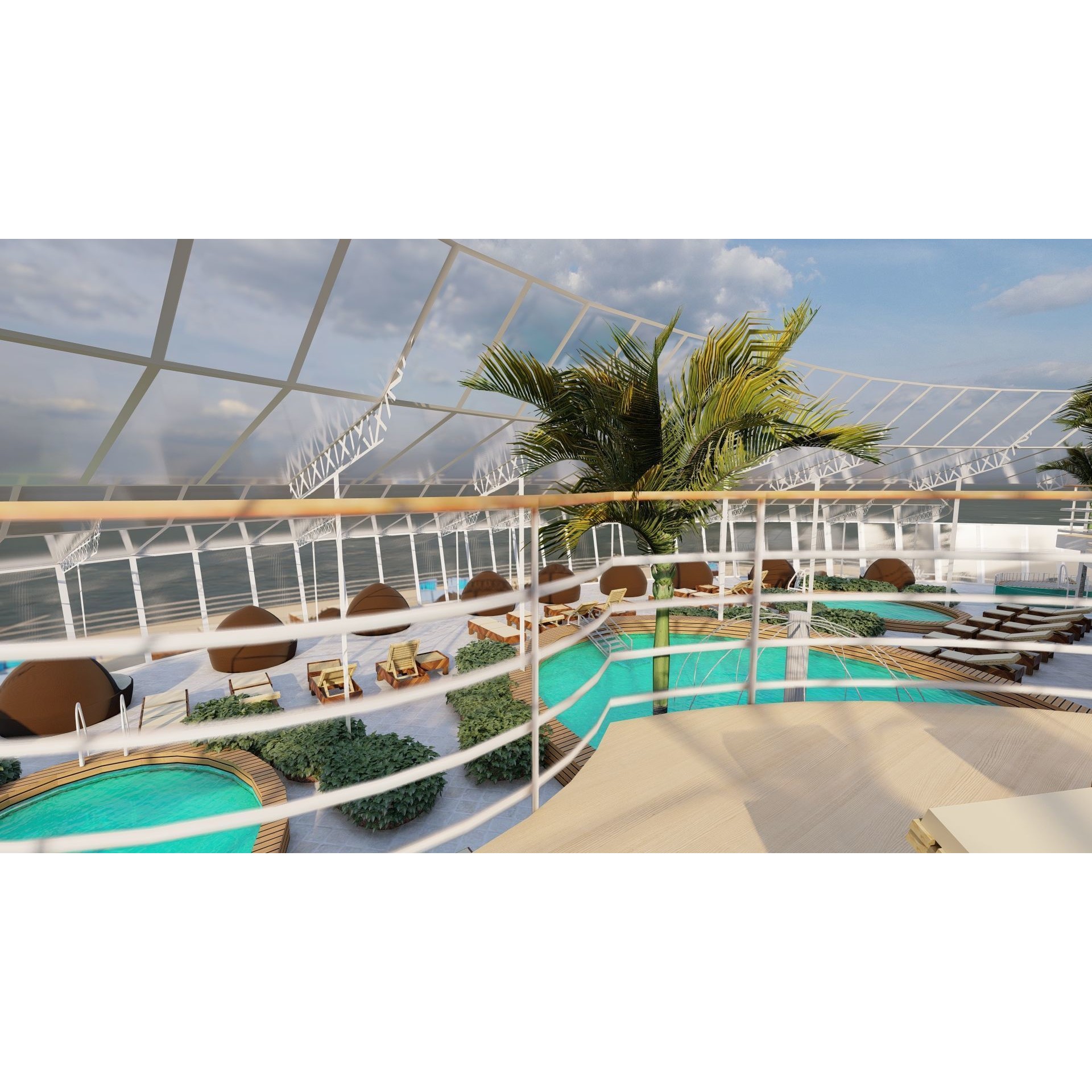 Oasis of the Seas - Detailed Interior 3D Model - View 32