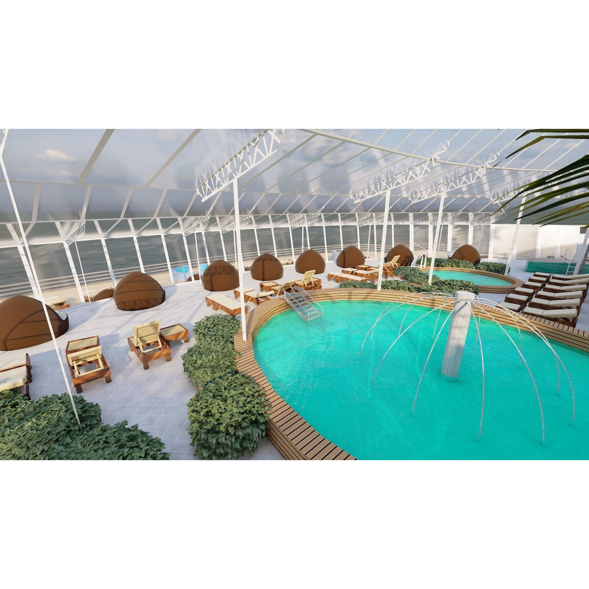 Oasis of the Seas - Detailed Interior 3D Model - View 33