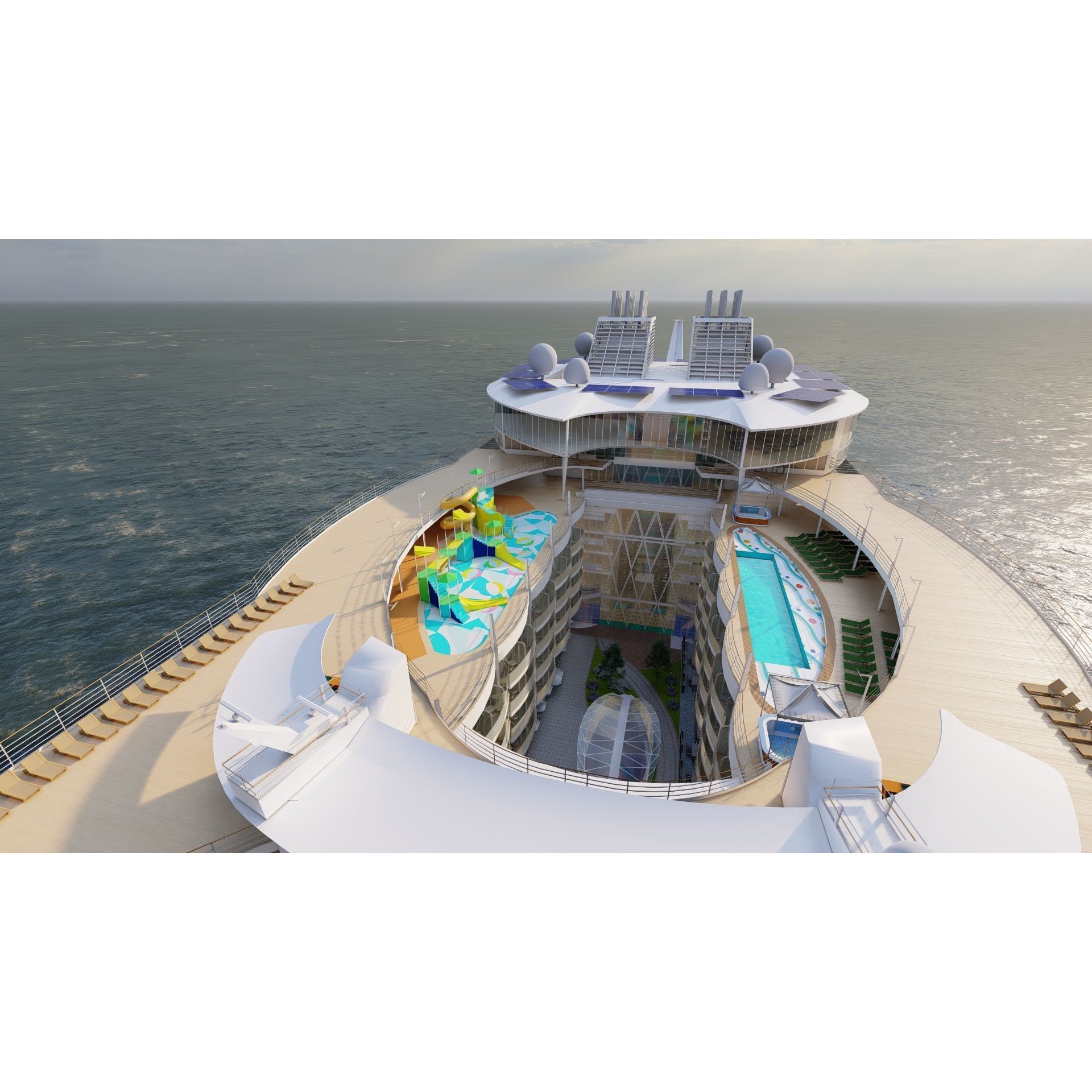 Oasis of the Seas - Detailed Interior 3D Model - View 36