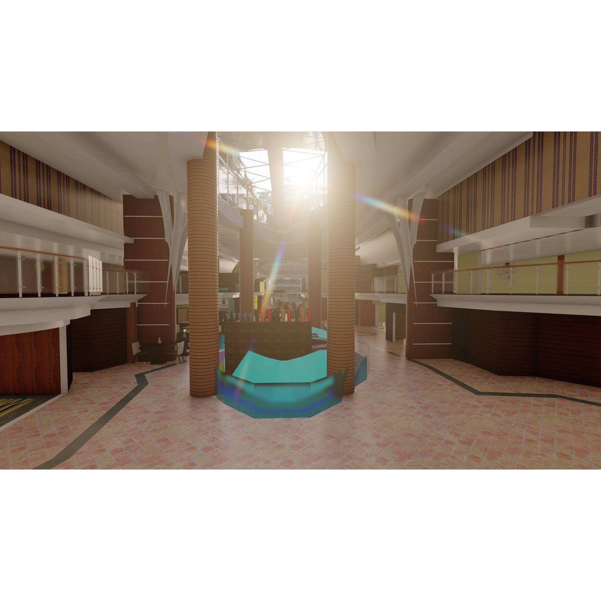 Oasis of the Seas - Detailed Interior 3D Model - View 37