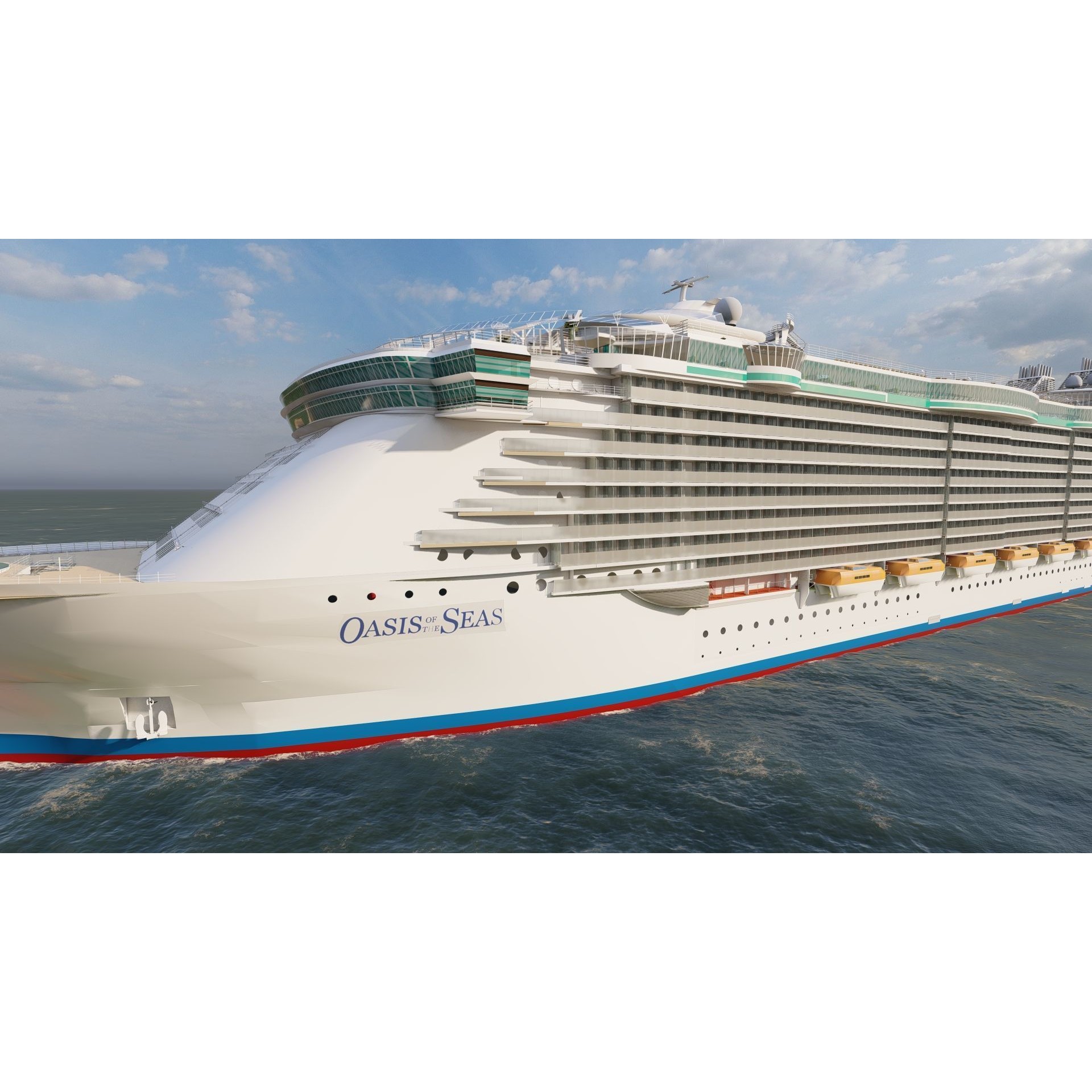 Oasis of the Seas - Detailed Interior 3D Model - View 4