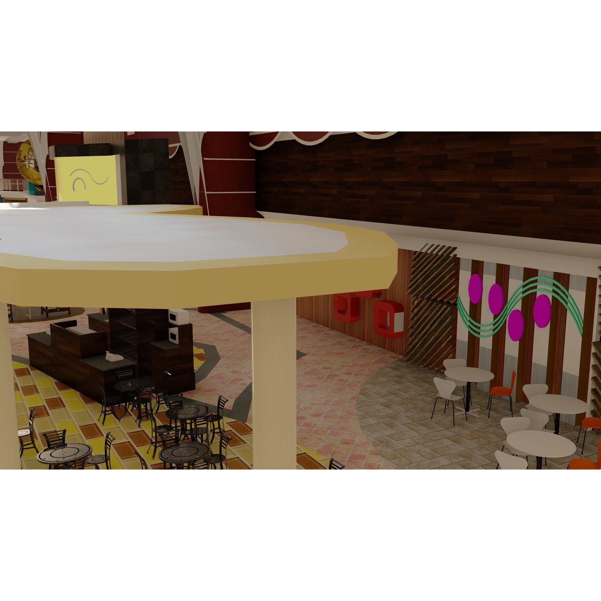 Oasis of the Seas - Detailed Interior 3D Model - View 42