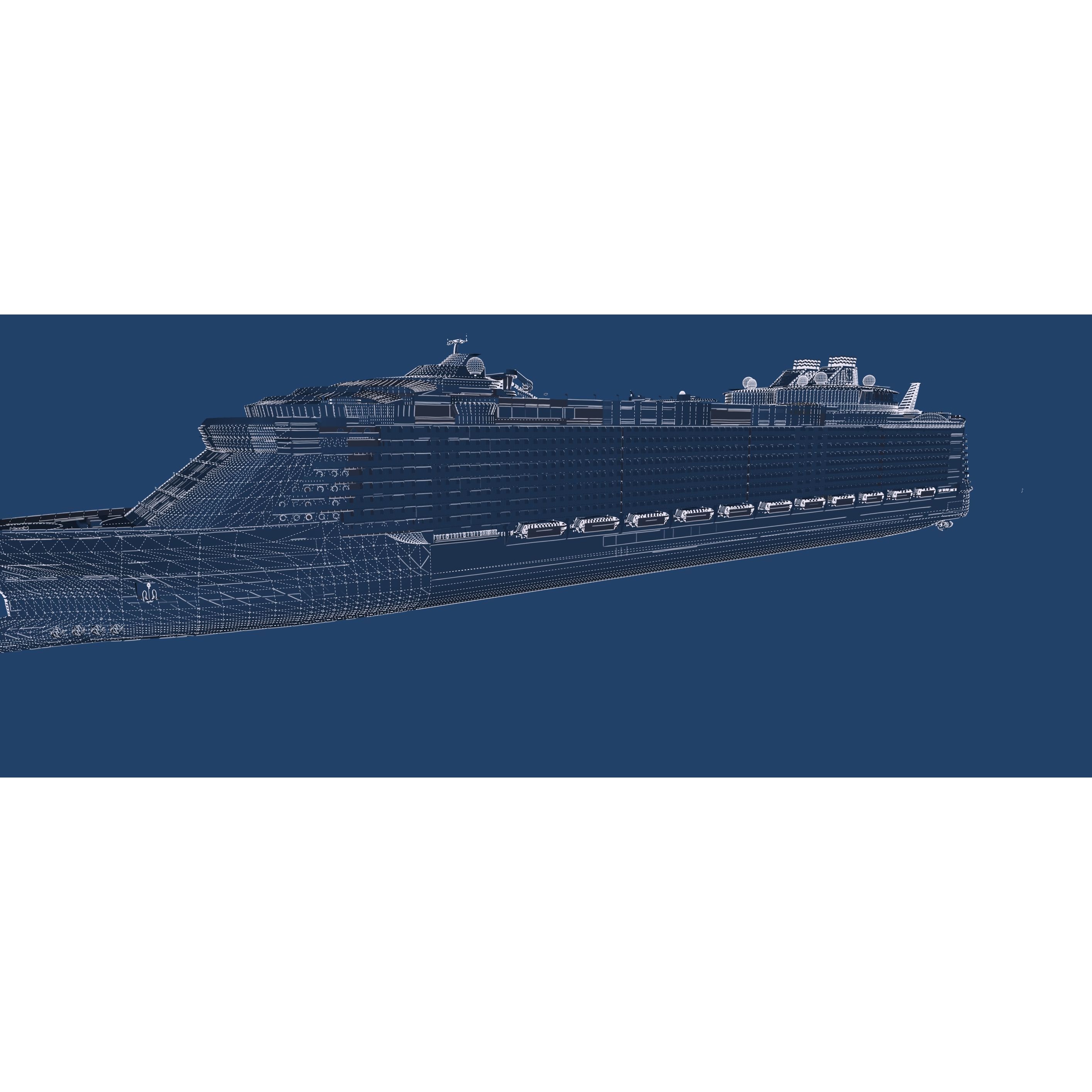 Oasis of the Seas - Detailed Interior 3D Model - View 43