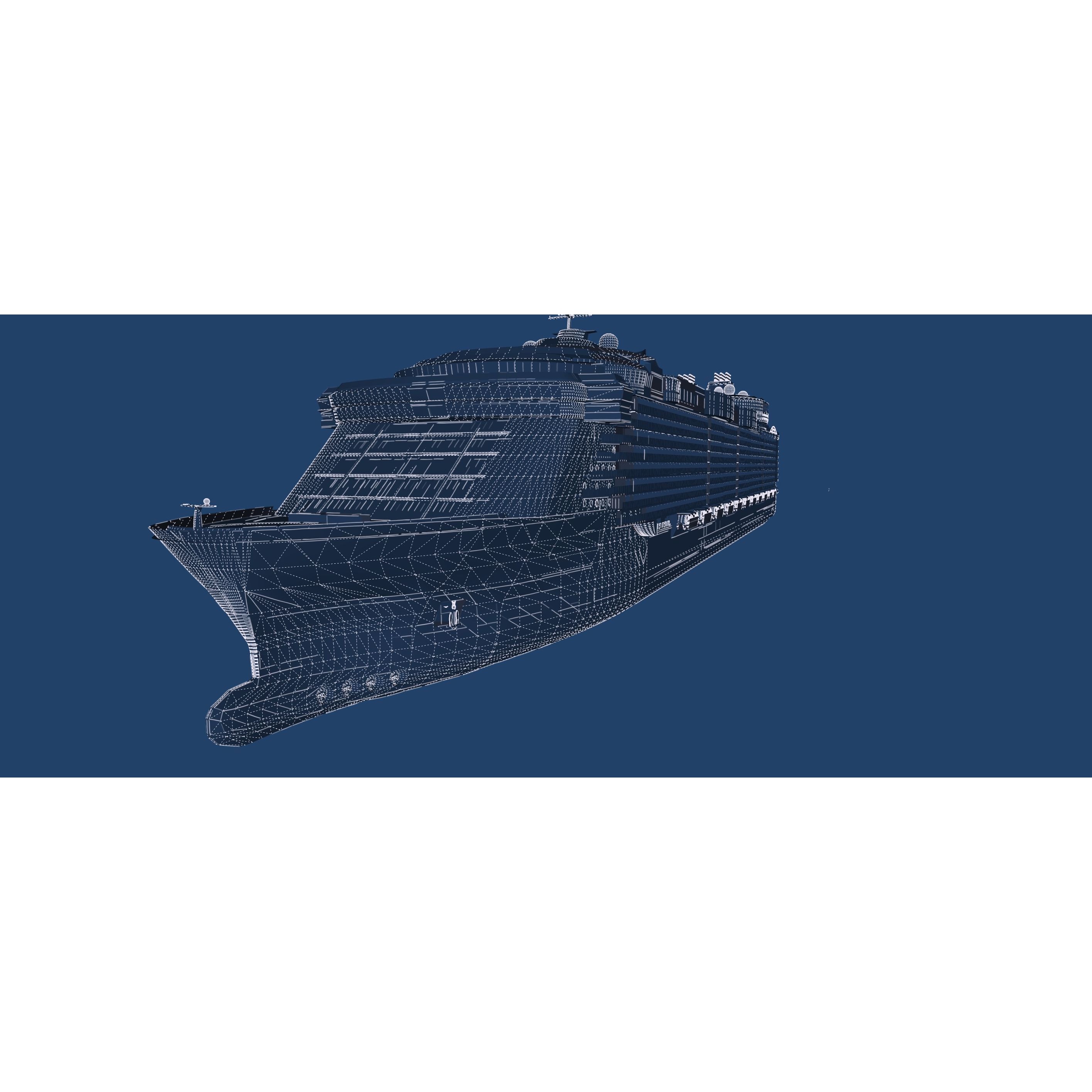 Oasis of the Seas - Detailed Interior 3D Model - View 44