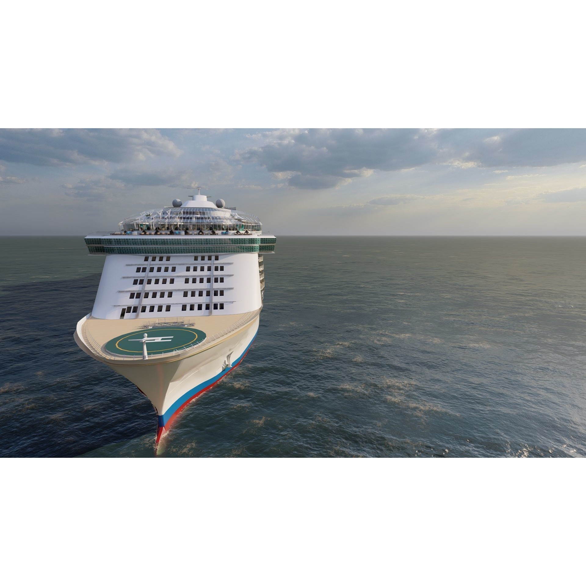 Oasis of the Seas - Detailed Interior 3D Model - View 5