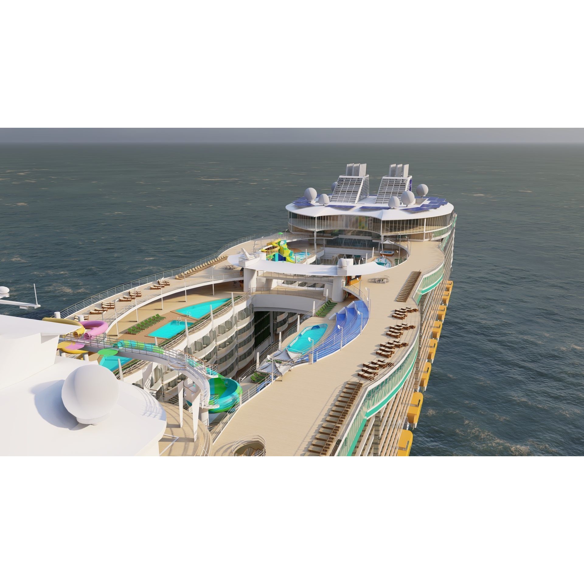 Oasis of the Seas - Detailed Interior 3D Model - View 7