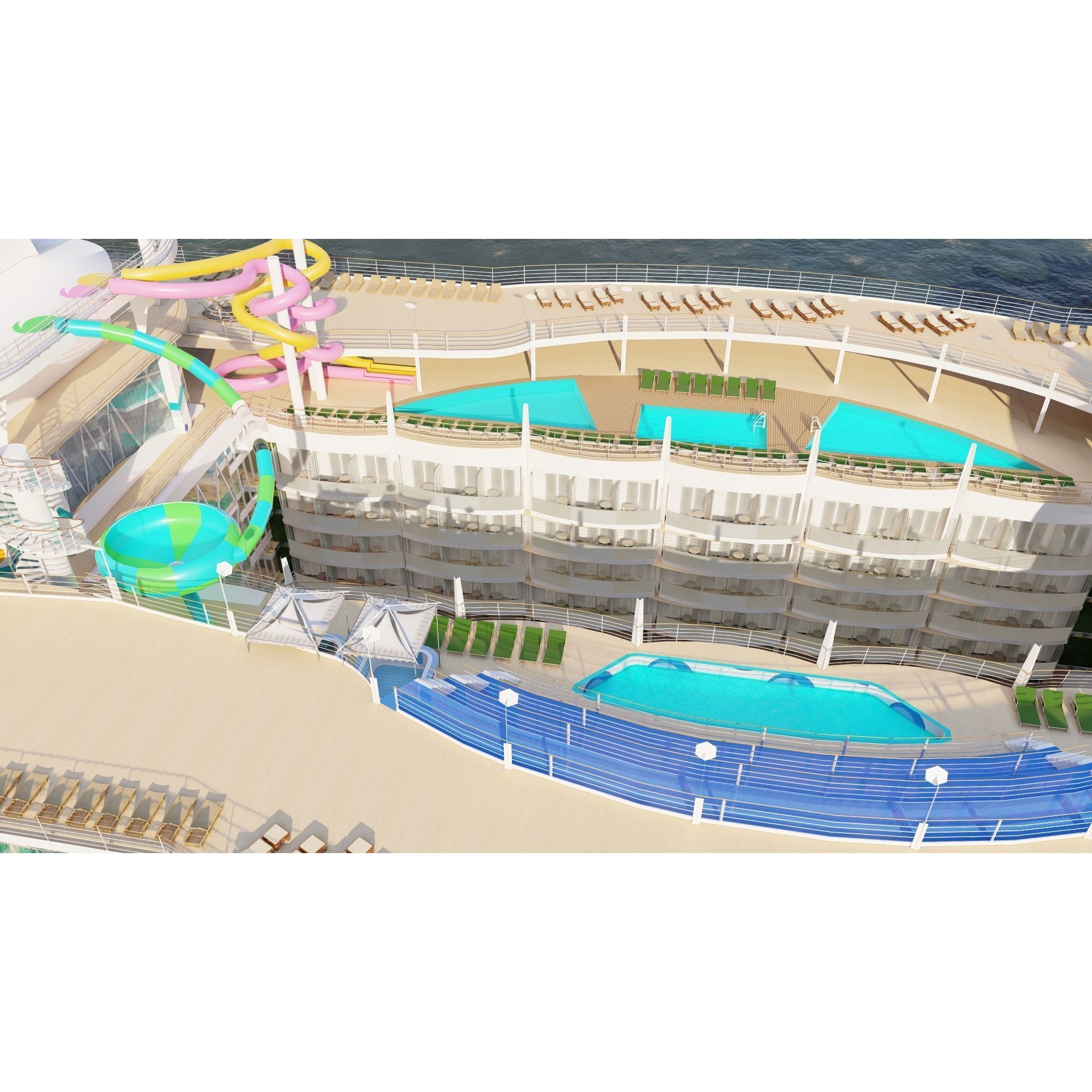 Oasis of the Seas - Detailed Interior 3D Model - View 8