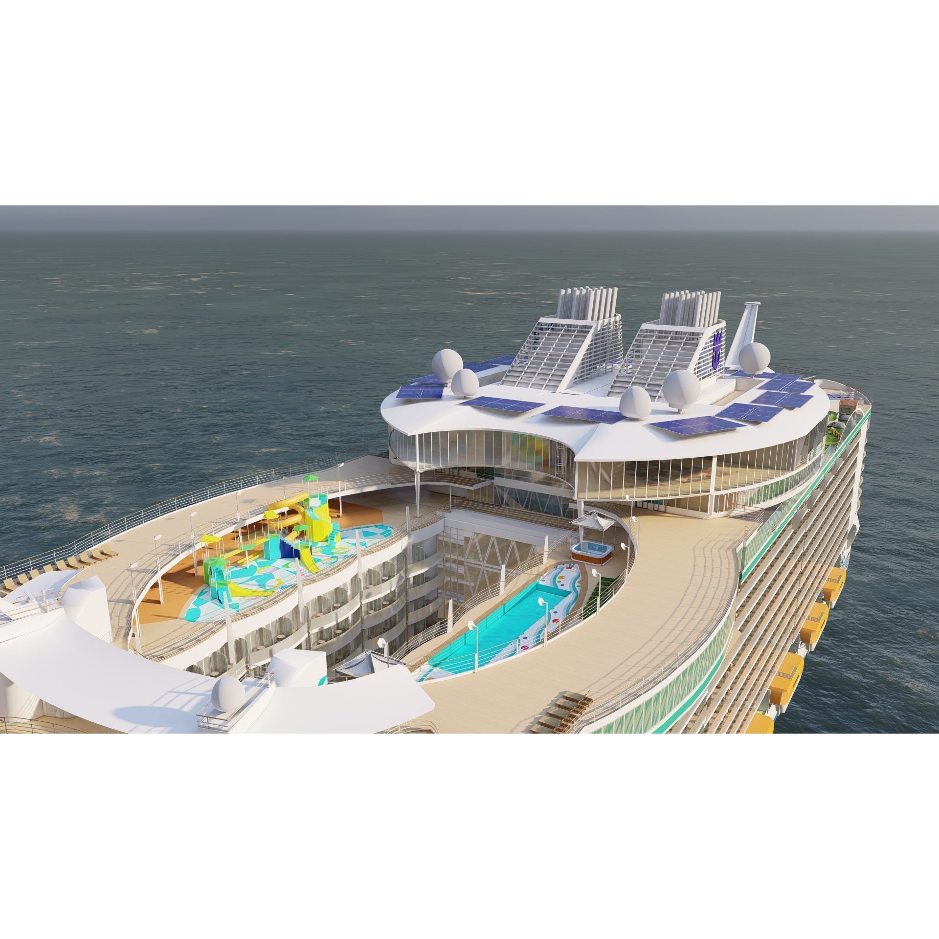 Oasis of the Seas - Detailed Interior 3D Model - View 9