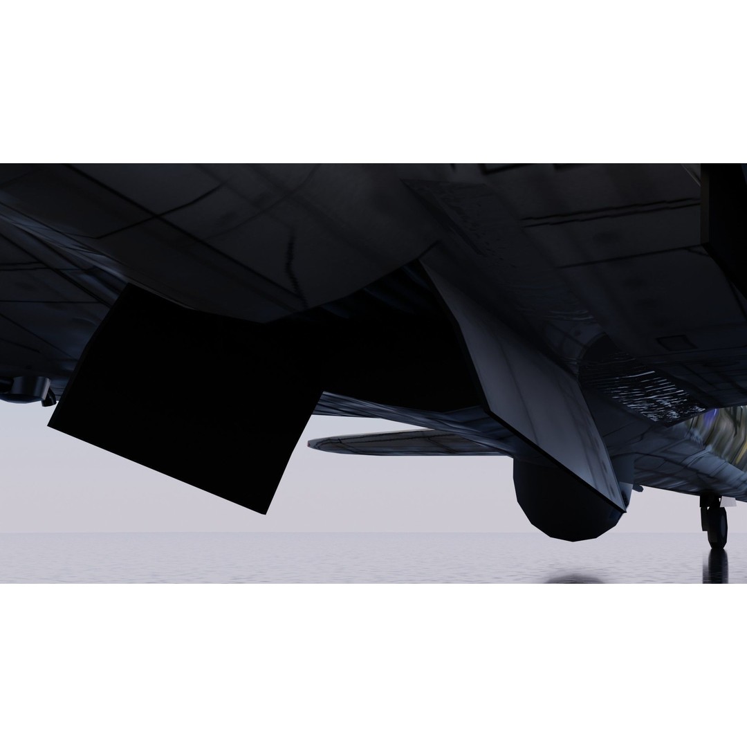 Boeing B-17 Flying Fortress 3D Model – Low Poly Game Asset, FBX - View 27