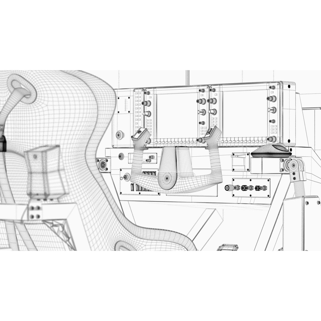 Flight Simulator 3D Model – Game Ready Aircraft Asset, FBX, OBJ