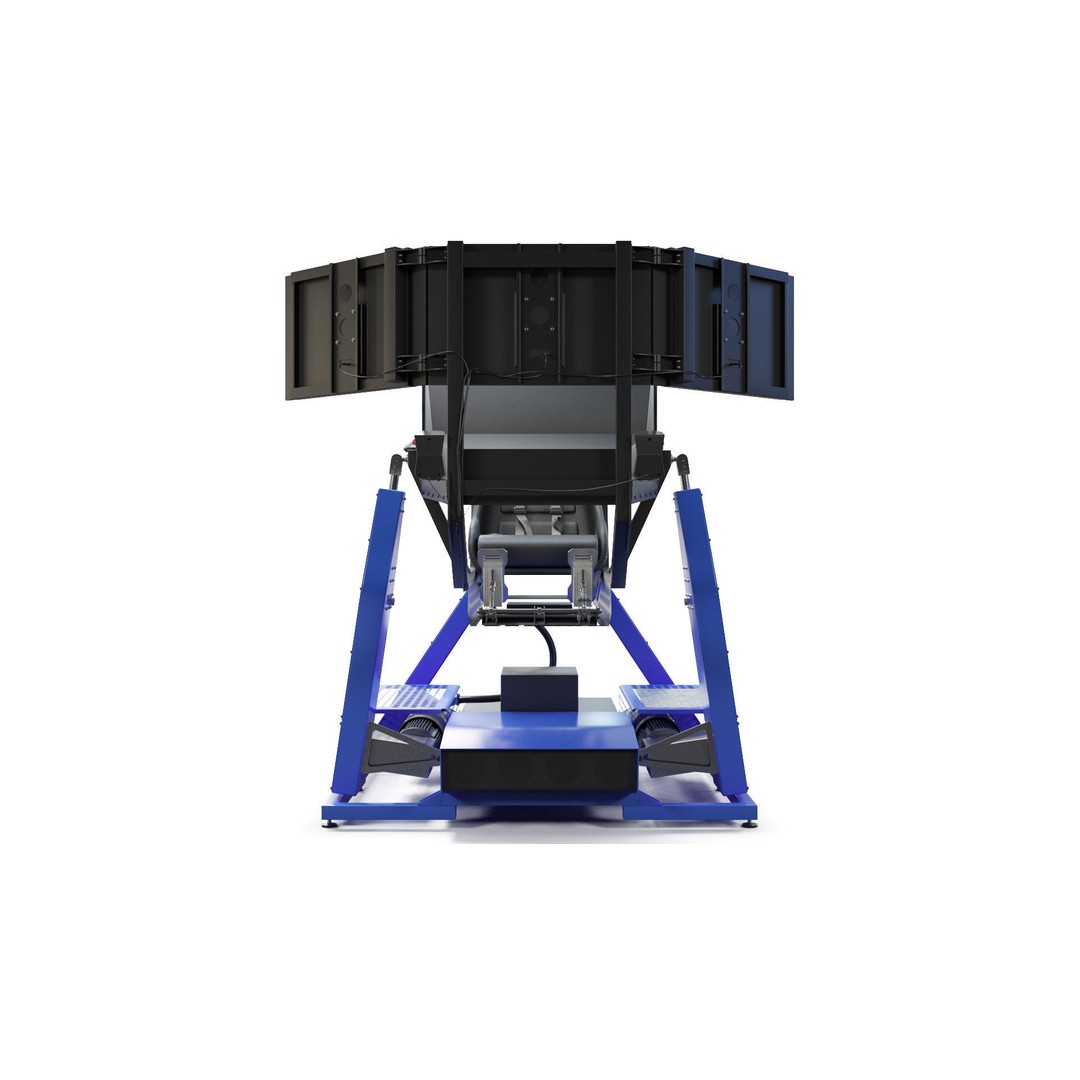 Flight Simulator 3D Model – Game Ready Aircraft Asset, FBX, OBJ - View 10