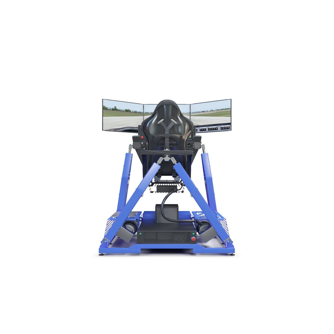 Flight Simulator 3D Model – Game Ready Aircraft Asset, FBX, OBJ - View 13