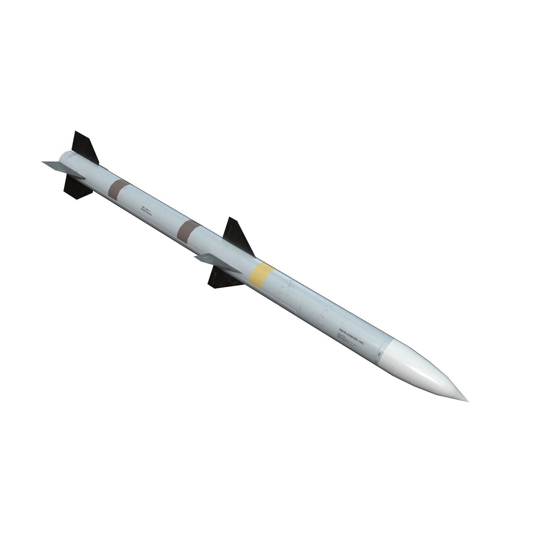 McDonnell Douglas F-15C Eagle 3D Model – Low Poly Military Aircraft, FBX - View 11