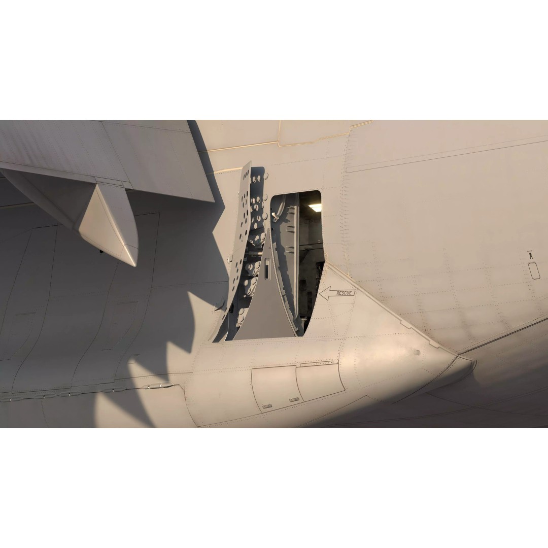C-17 Globemaster III 3D Model – Ultra Detailed Military Transport Aircraft, FBX - View 23
