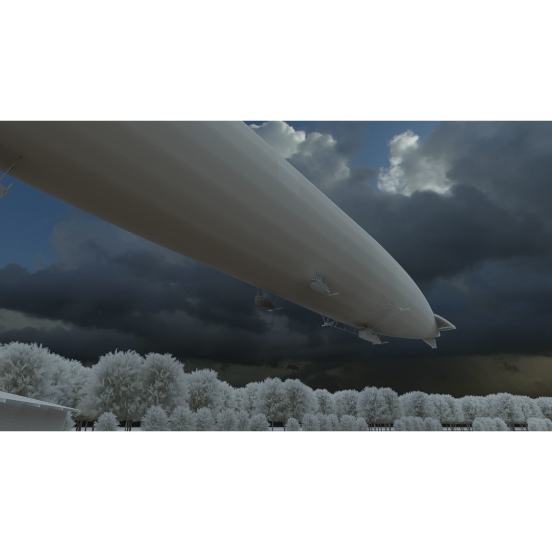 WW1 Airport 3D Model – Detailed Historic Scene, SketchUp, FBX - View 24