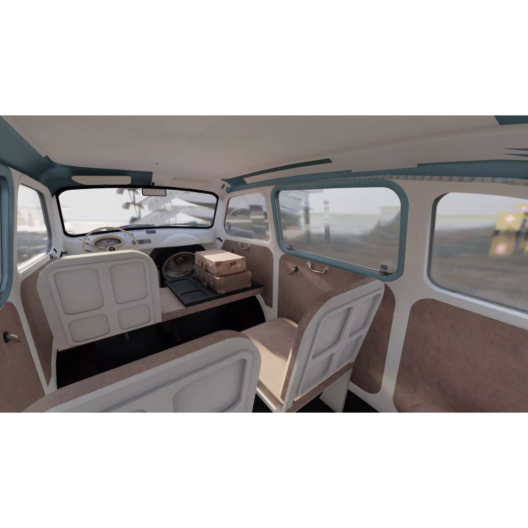 Curtiss C-46 Commando 3D Model – Detailed Aircraft Interior & Exterior - View 23