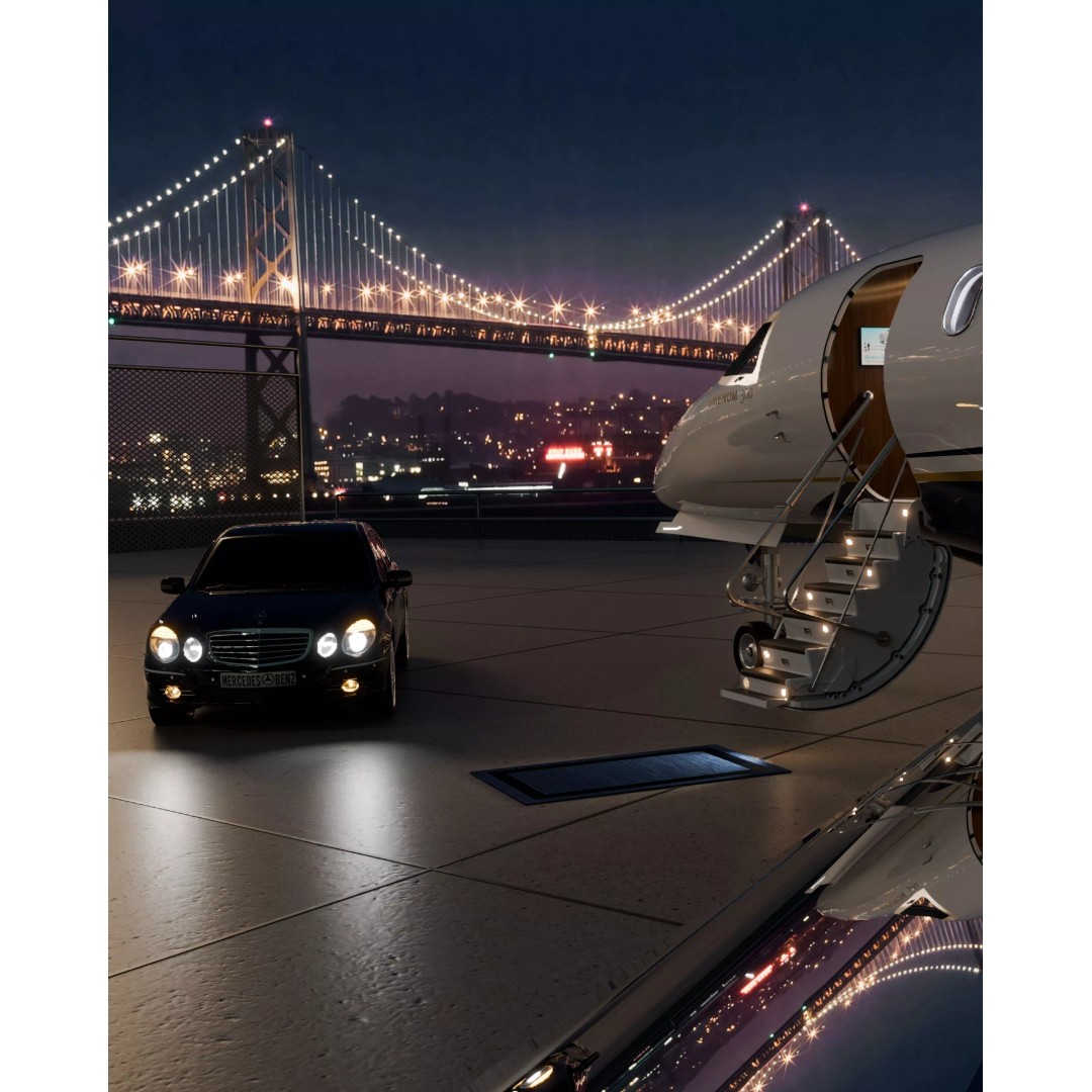 Phenom 300 3D Model – Luxury Jet, Complete Interior and Exterior - View 12