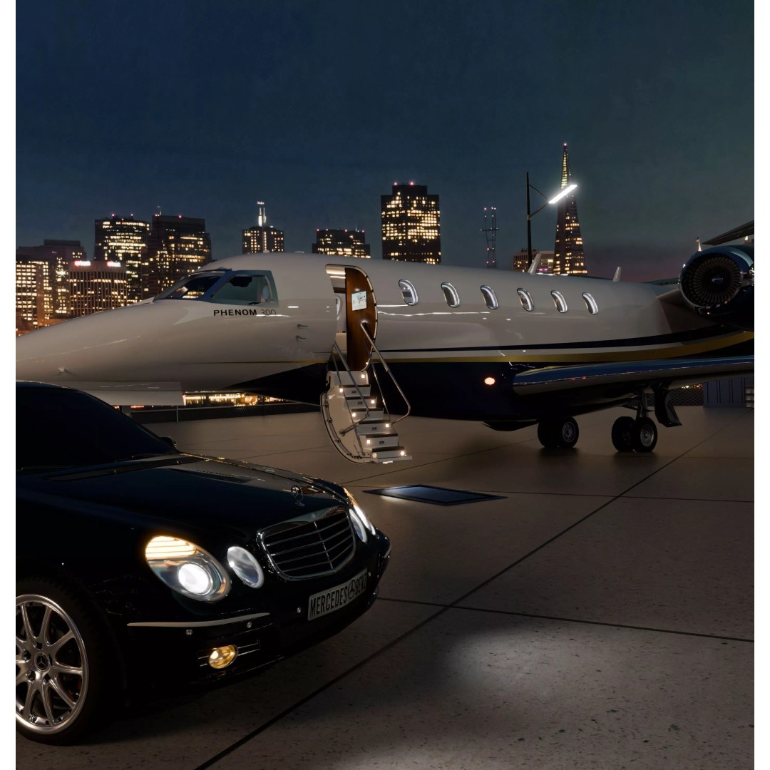 Phenom 300 3D Model – Luxury Jet, Complete Interior and Exterior - View 13