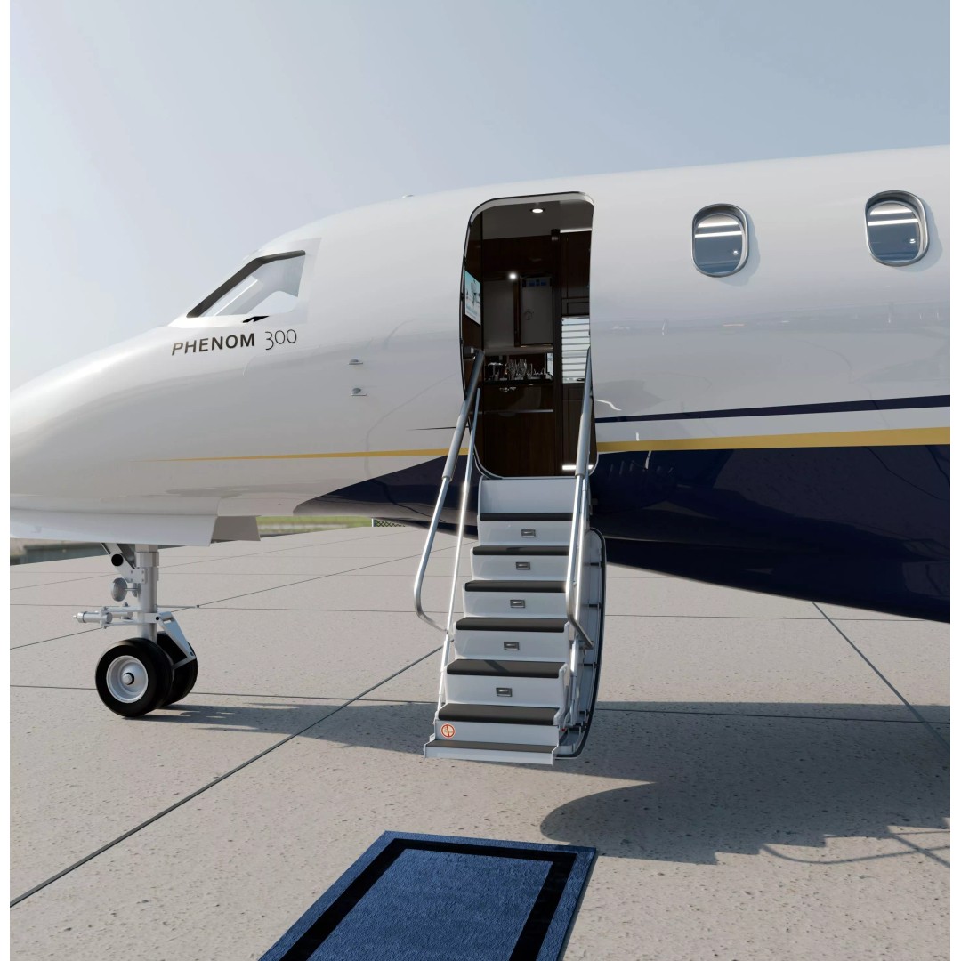 Phenom 300 3D Model – Luxury Jet, Complete Interior and Exterior - View 3
