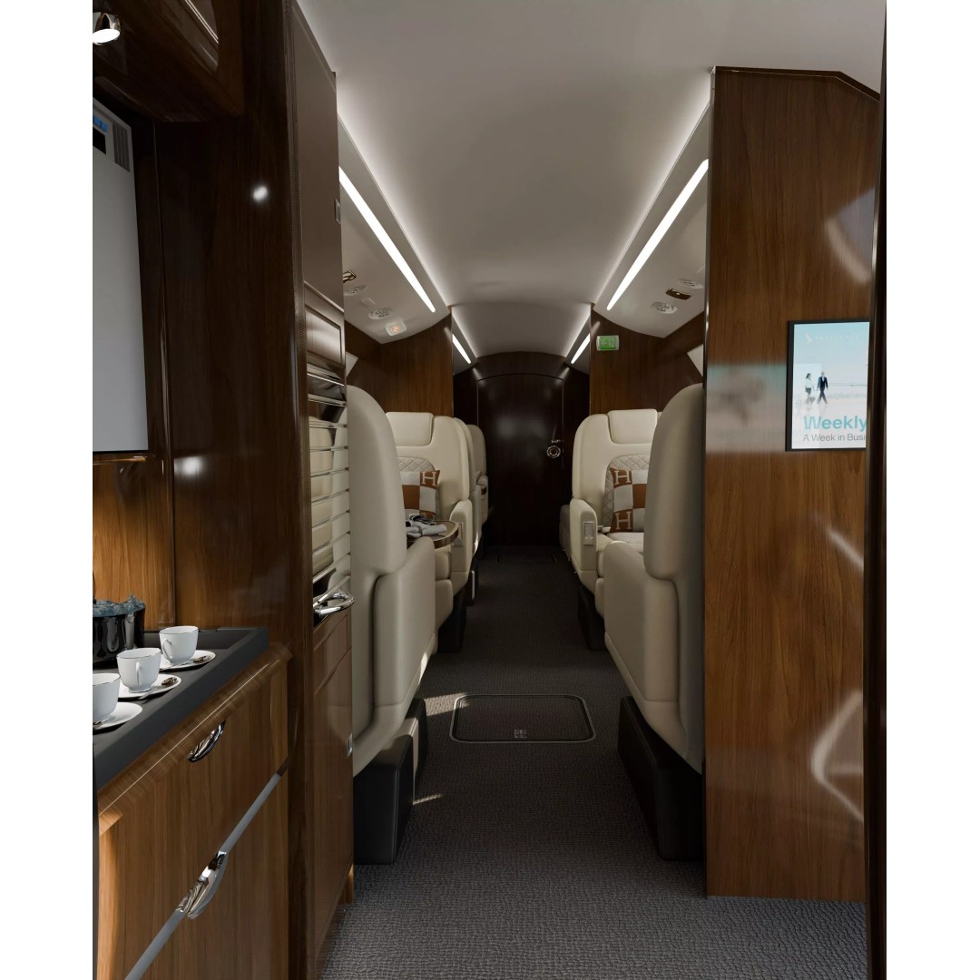 Phenom 300 3D Model – Luxury Jet, Complete Interior and Exterior - View 7