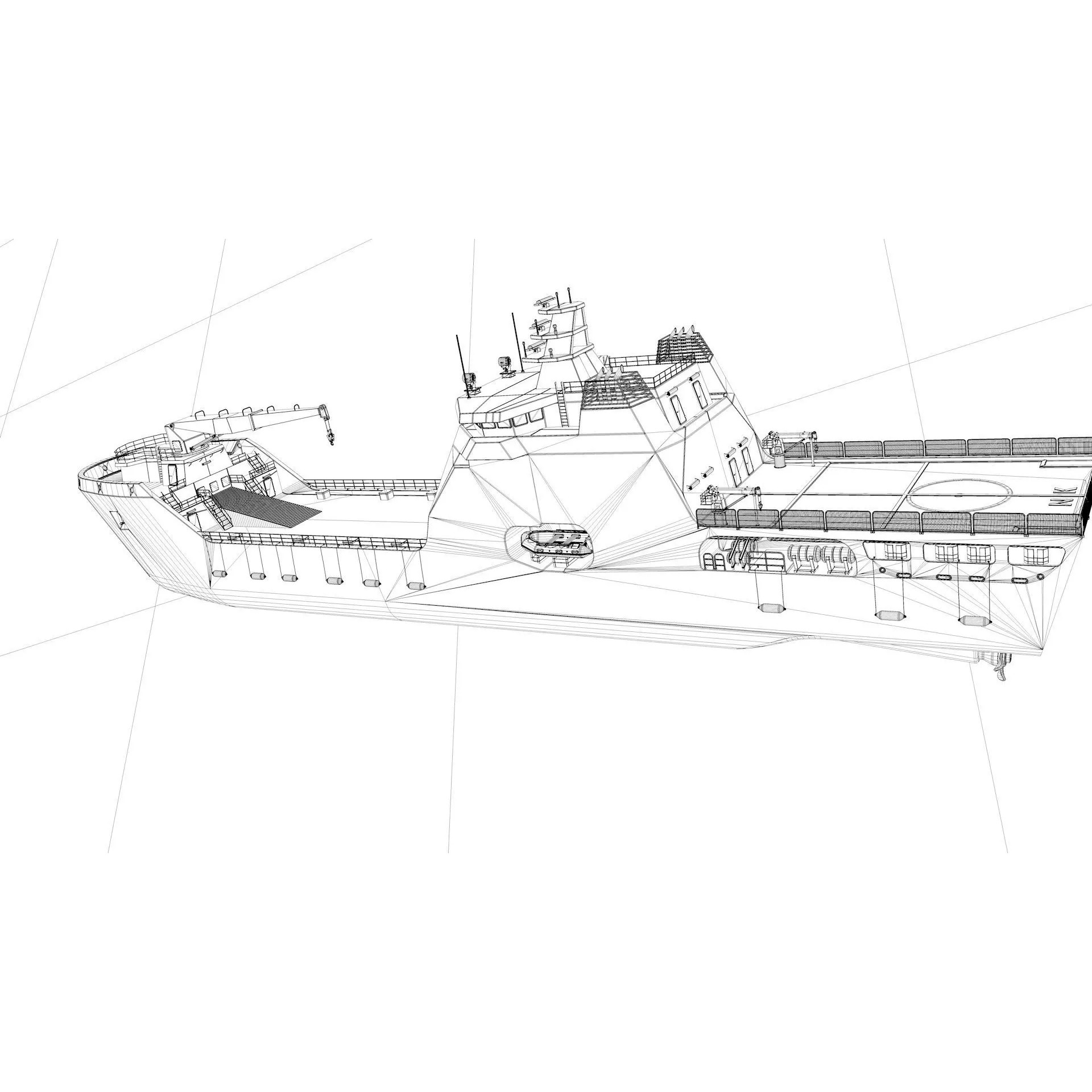 LST 100 - Low-Poly Game-Ready 3D Model