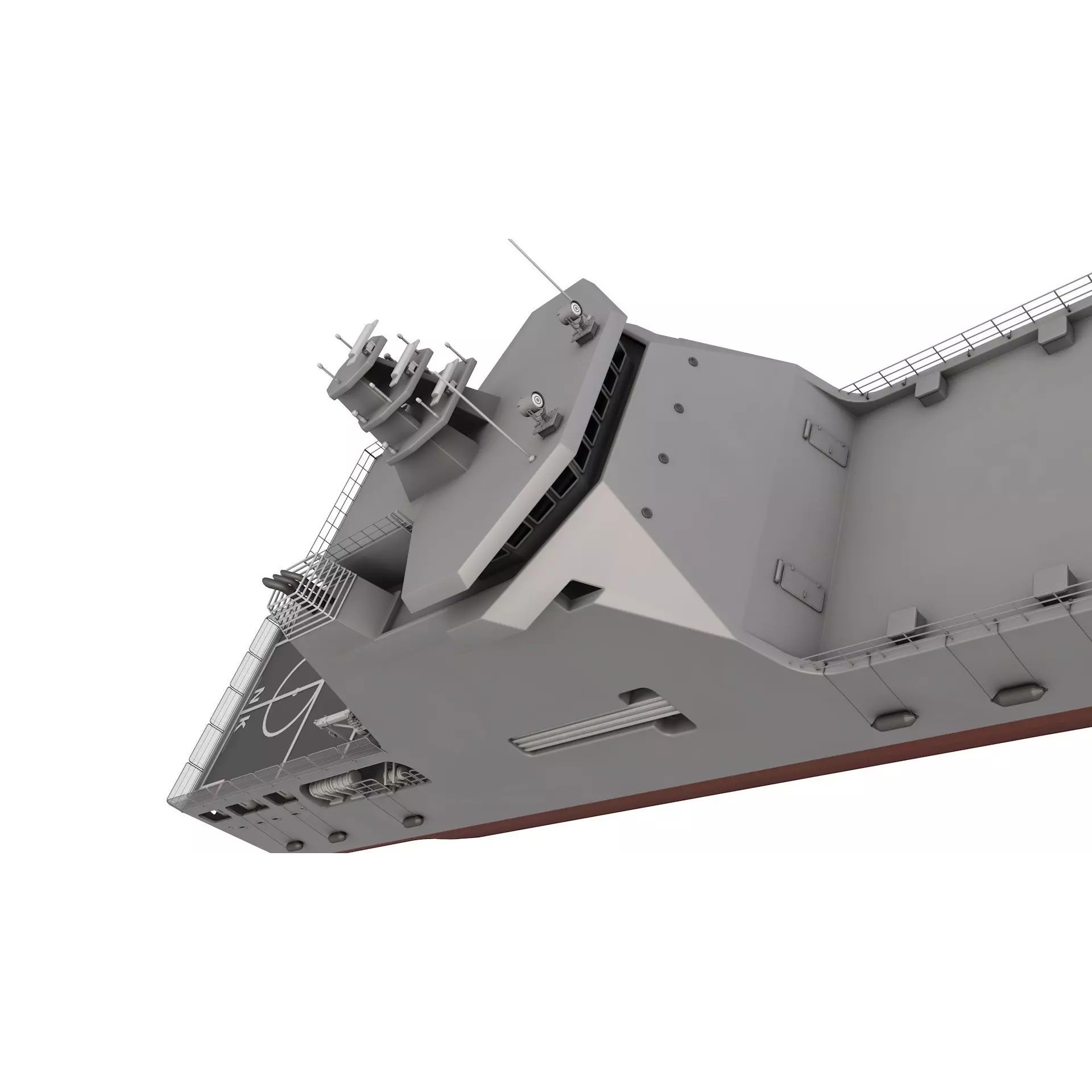 LST 100 - Low-Poly Game-Ready 3D Model - View 6