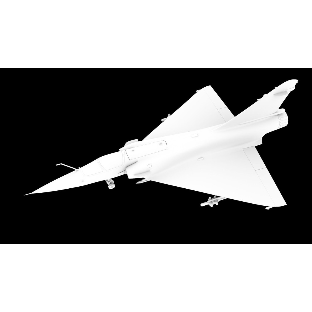 WWI WWII Fighter Planes Bundle 3D Model – Low Poly Game Asset, FBX, OBJ - View 15