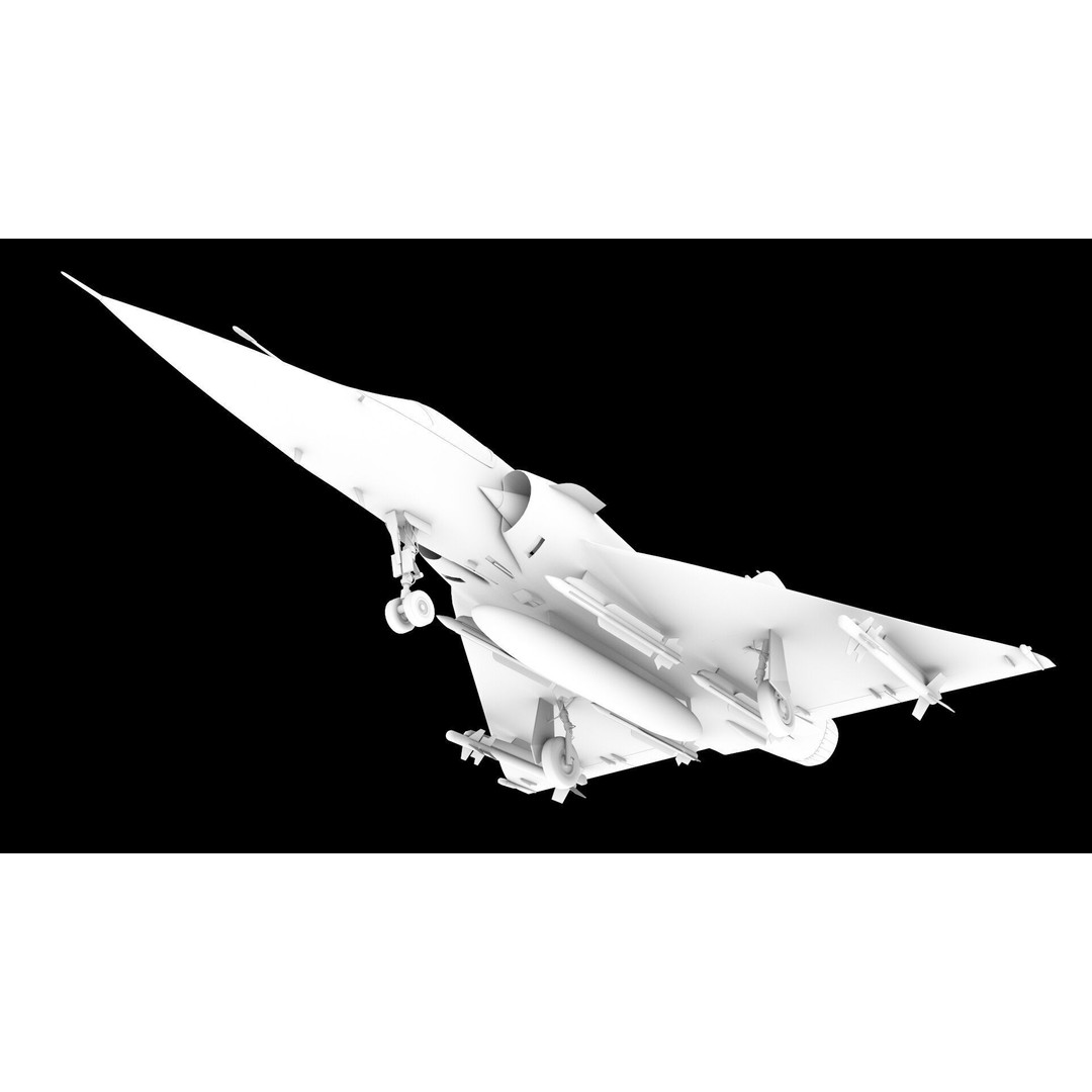 WWI WWII Fighter Planes Bundle 3D Model – Low Poly Game Asset, FBX, OBJ - View 16