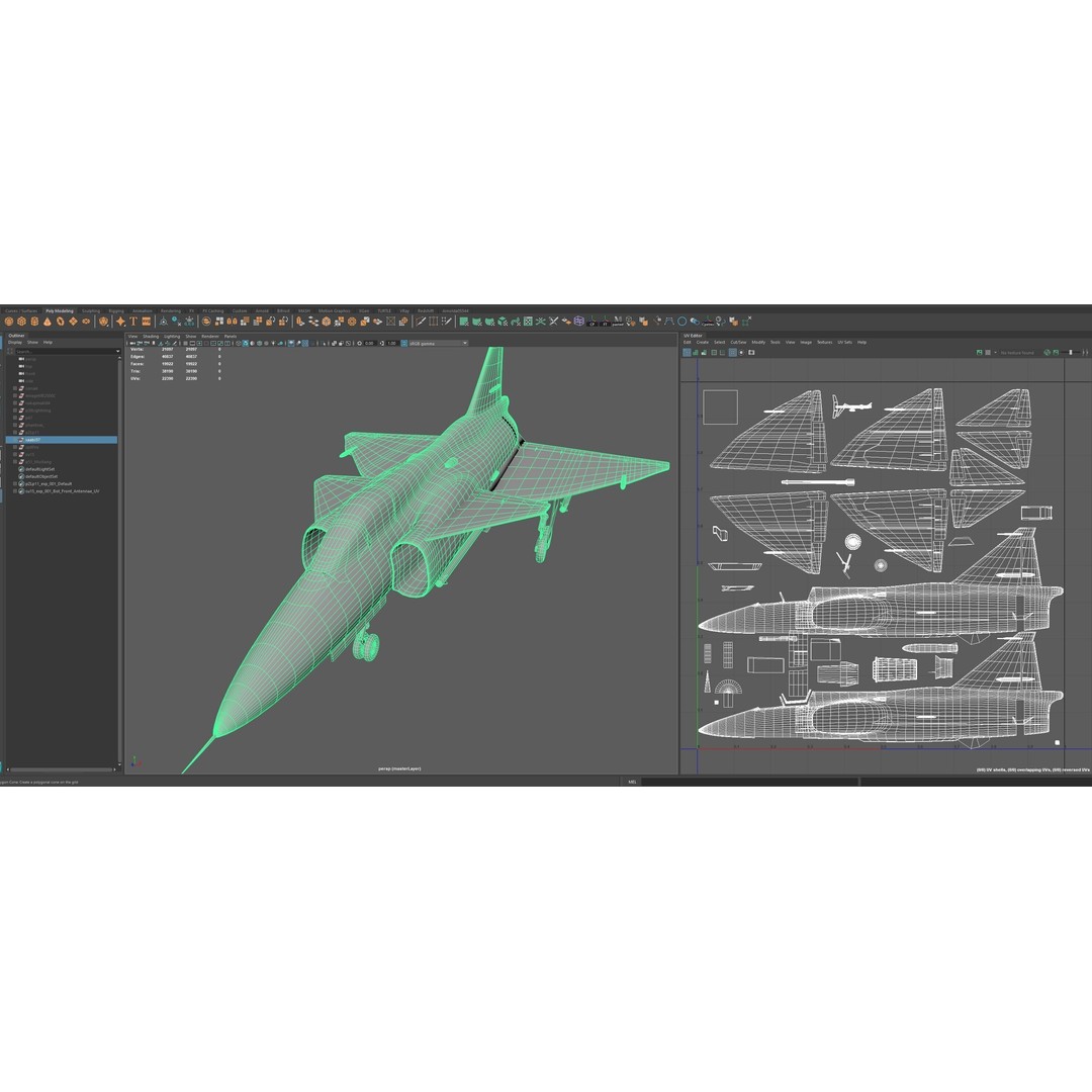 WWI WWII Fighter Planes Bundle 3D Model – Low Poly Game Asset, FBX, OBJ - View 31