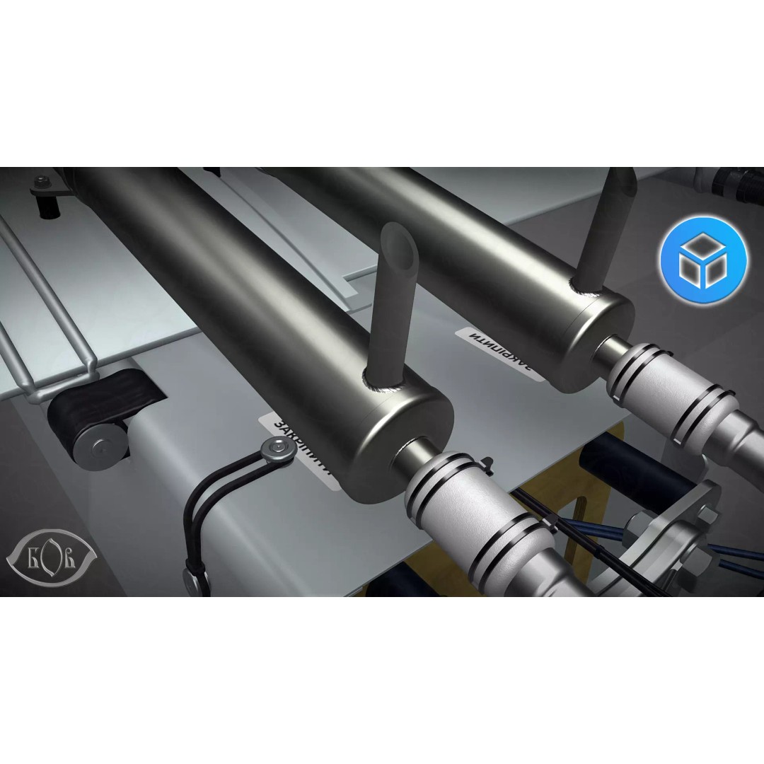 FP-1 UAV 3D Model – Detailed Ukrainian Long-Range Drone, FBX, OBJ - View 18