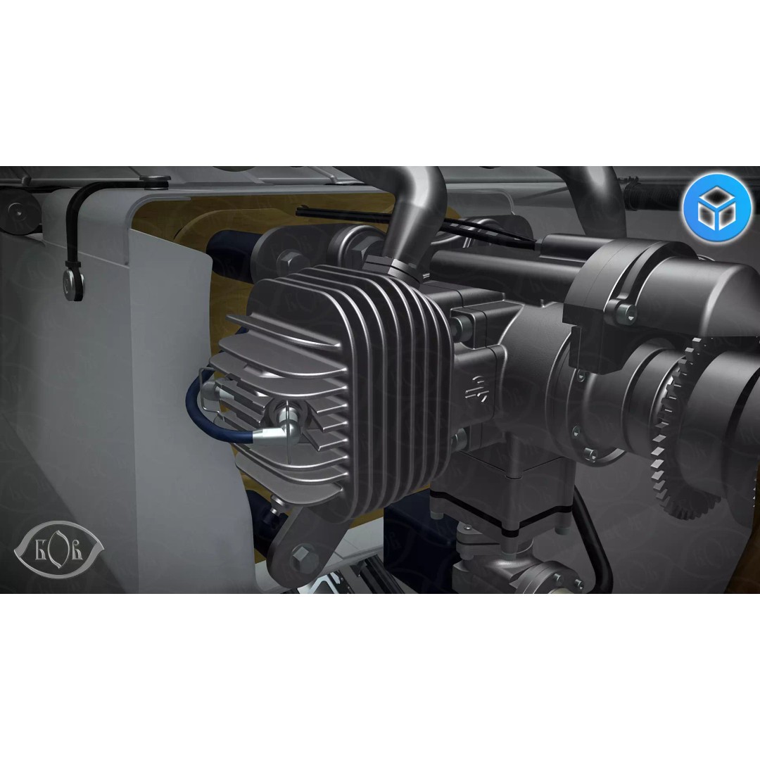 FP-1 UAV 3D Model – Detailed Ukrainian Long-Range Drone, FBX, OBJ - View 19