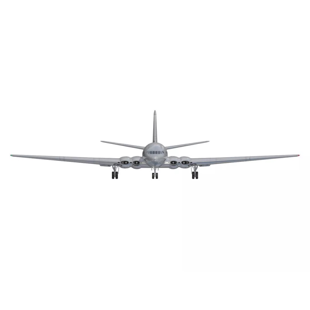 de Havilland DH106 Comet MkI 3D Model – High Poly Aircraft, FBX - View 15