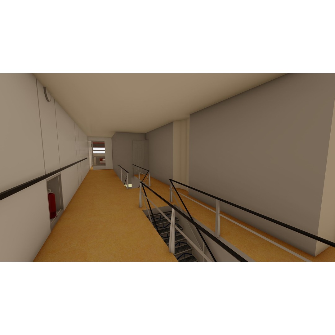 Hindenburg Zeppelin 3D Model – Realistic Airship with Interior, FBX - View 13