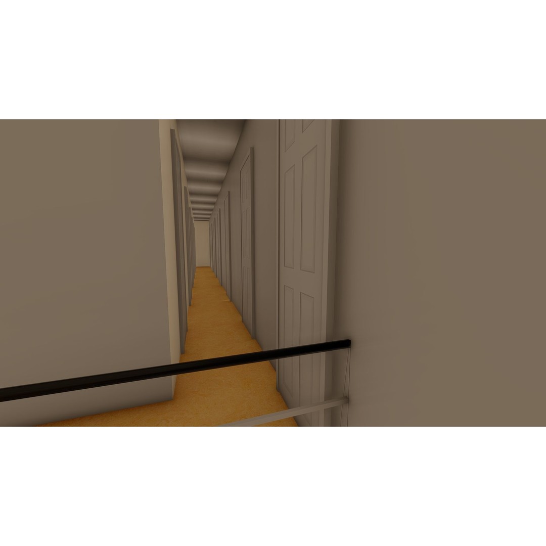 Hindenburg Zeppelin 3D Model – Realistic Airship with Interior, FBX - View 14