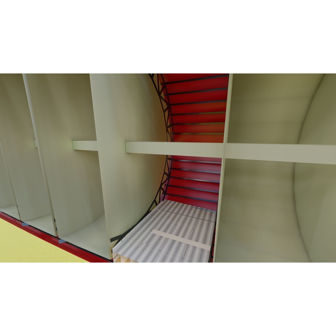 Hindenburg Zeppelin 3D Model – Realistic Airship with Interior, FBX - View 23
