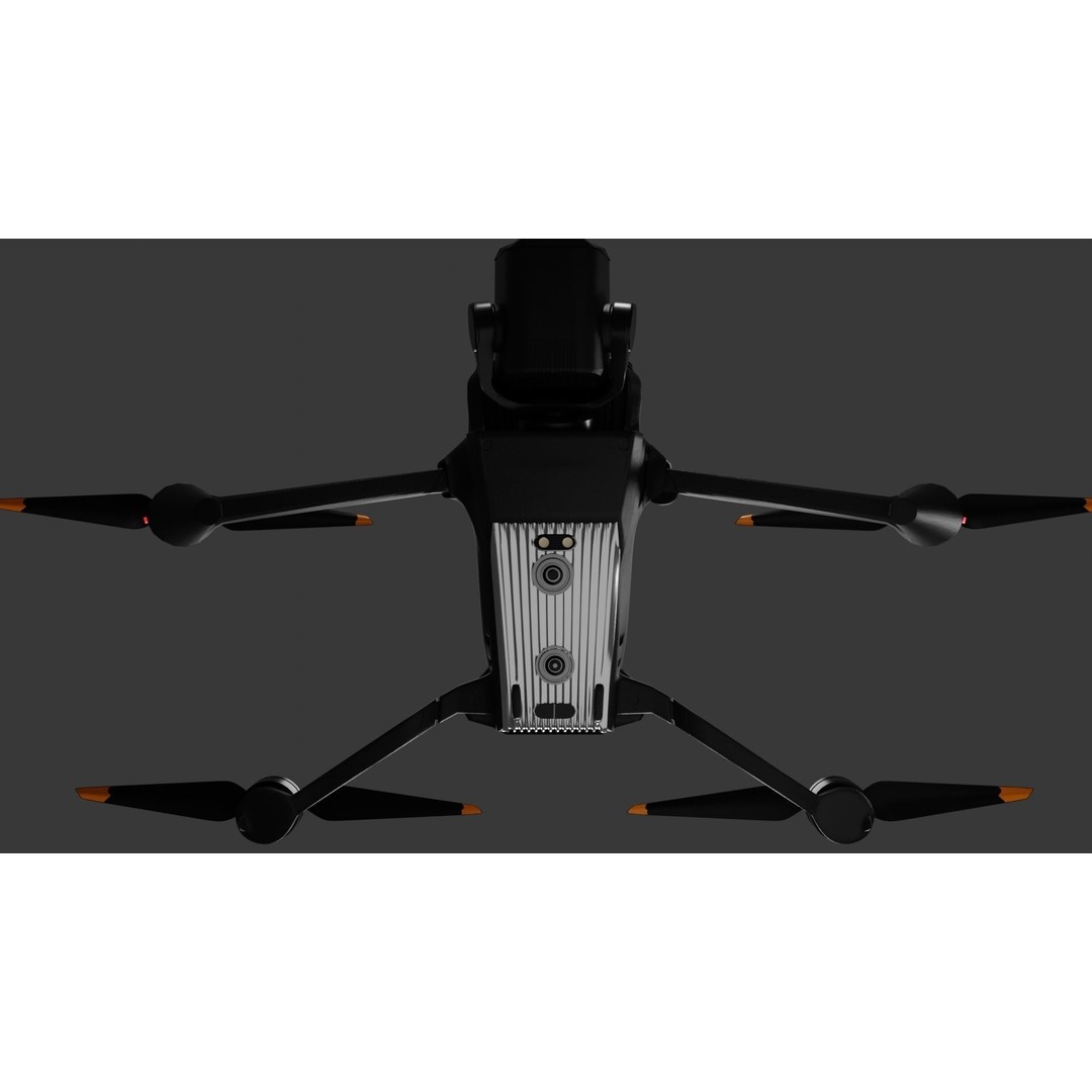 Dji Mavic 3 Pro 3D Model – High Poly Drone Asset, FBX, Blender - View 12