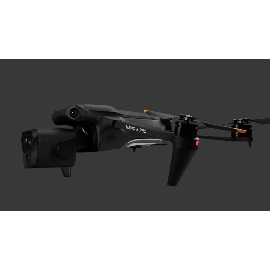 Dji Mavic 3 Pro 3D Model – High Poly Drone Asset, FBX, Blender - View 13
