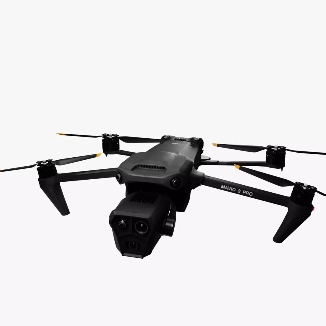 Dji Mavic 3 Pro 3D Model – High Poly Drone Asset, FBX, Blender - View 2
