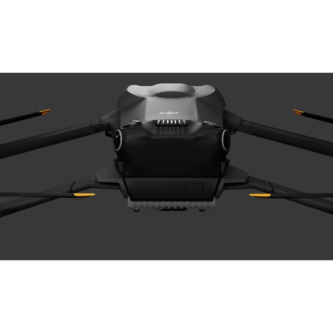 Dji Mavic 3 Pro 3D Model – High Poly Drone Asset, FBX, Blender - View 9