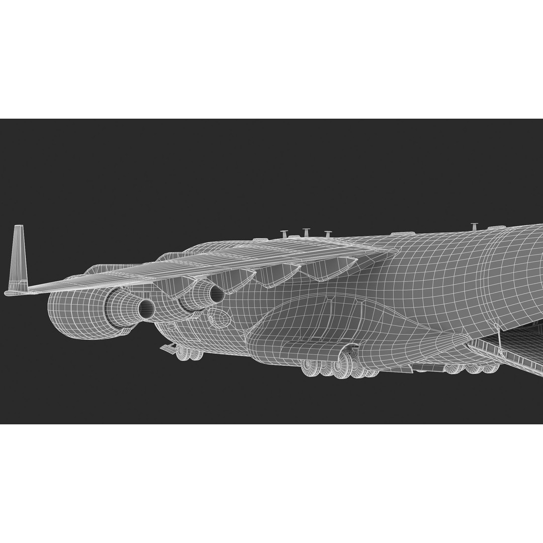 Boeing C-17 Globemaster 3D Model – High Quality Military Aircraft, FBX, OBJ - View 41
