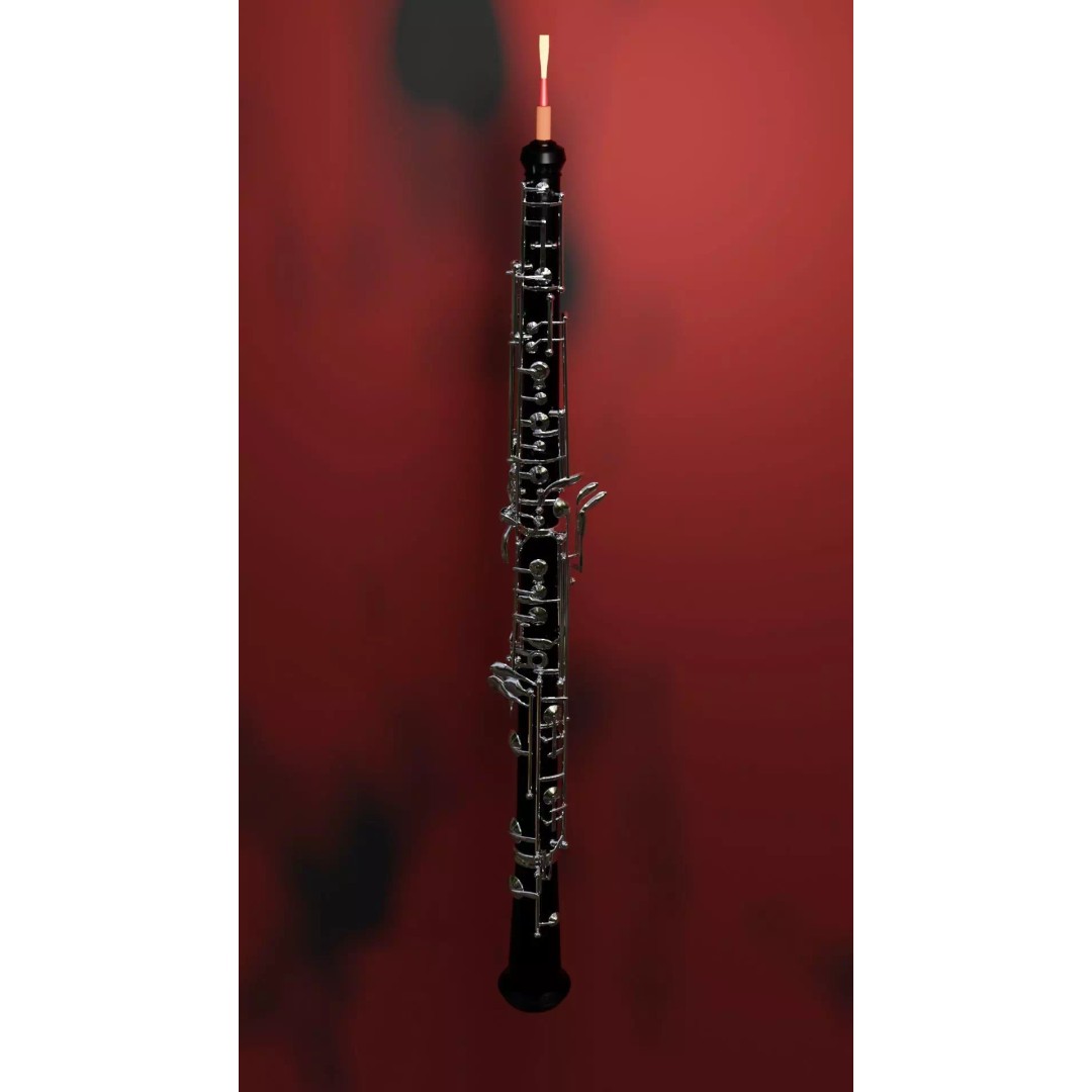 Oboe 3D Model – Classic Musical Instrument, Blender File - View 2