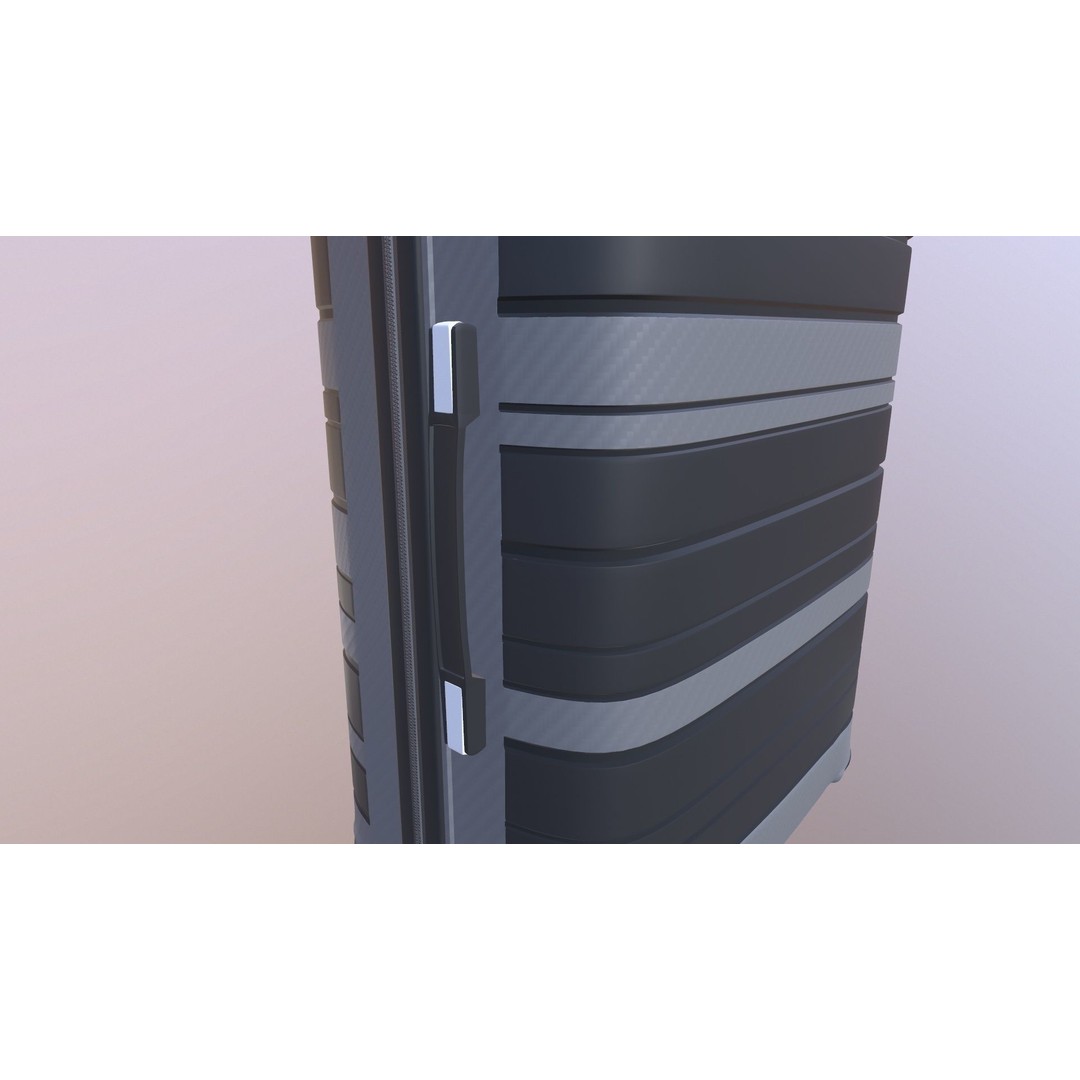 Luggage Bag 3D Model – Game Ready PBR Asset, FBX, OBJ Formats - View 14