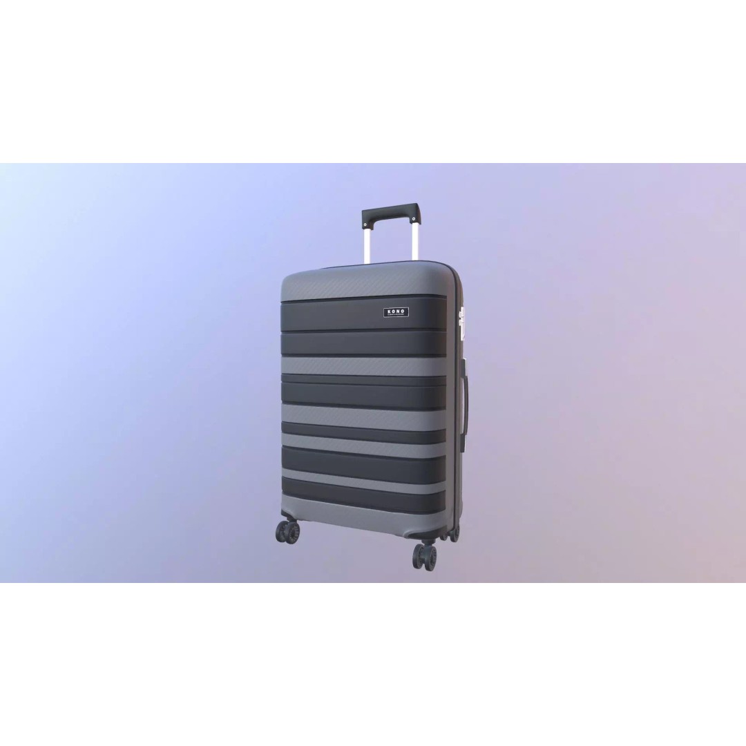 Luggage Bag 3D Model – Game Ready PBR Asset, FBX, OBJ Formats - View 2