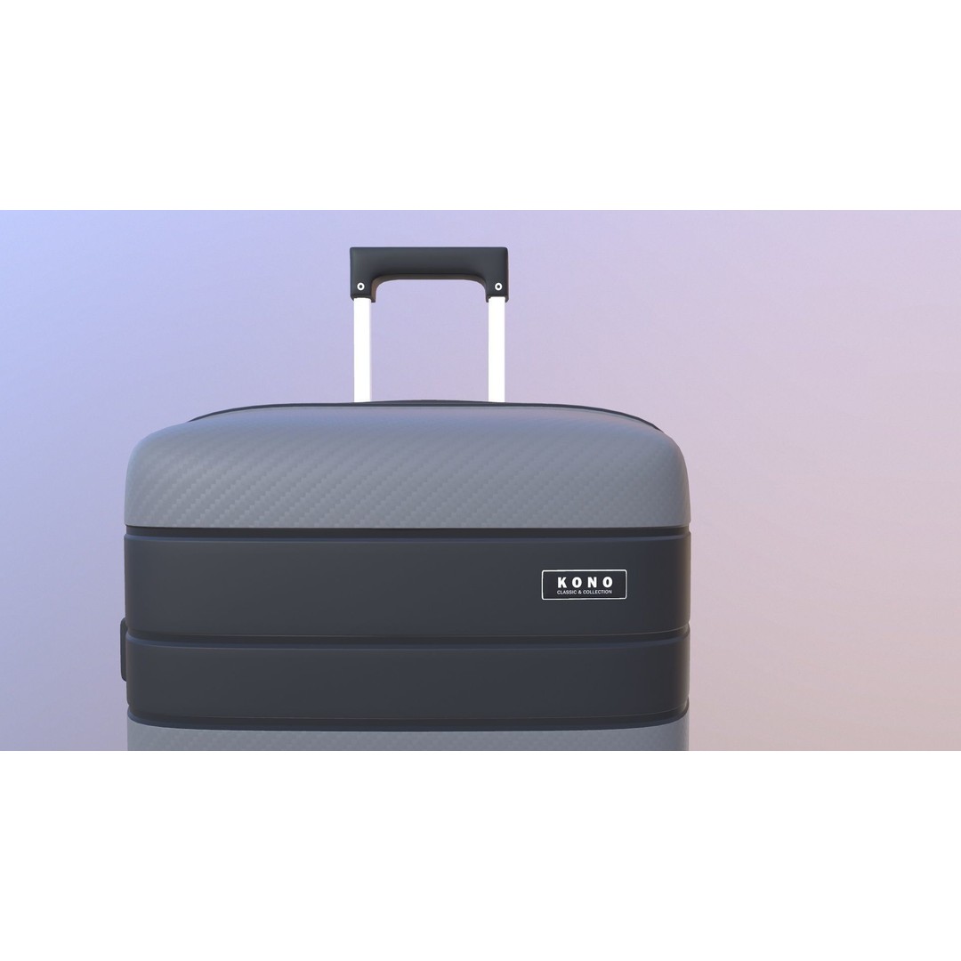 Luggage Bag 3D Model – Game Ready PBR Asset, FBX, OBJ Formats - View 4